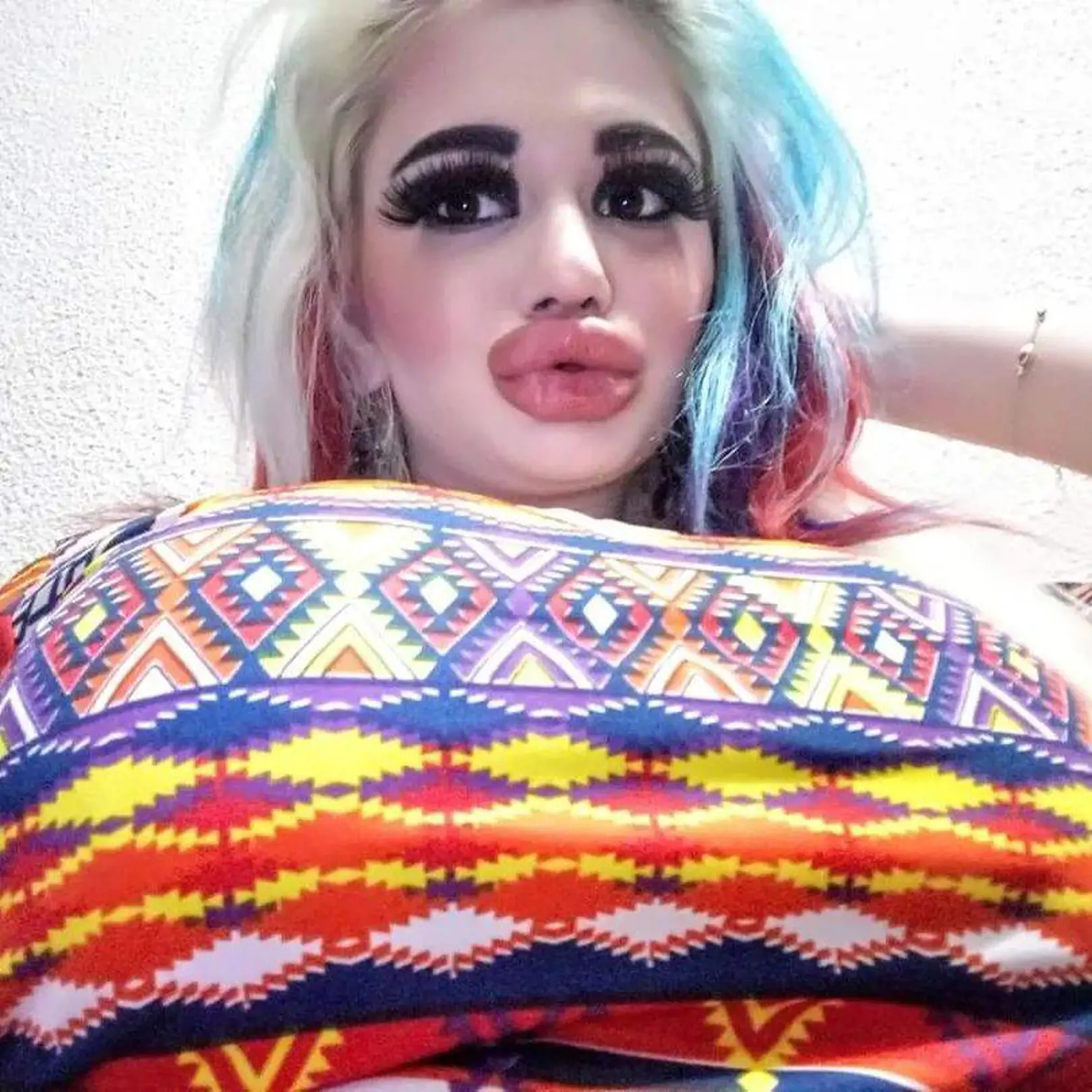 Andrea Ivanova a jej obrie ústa