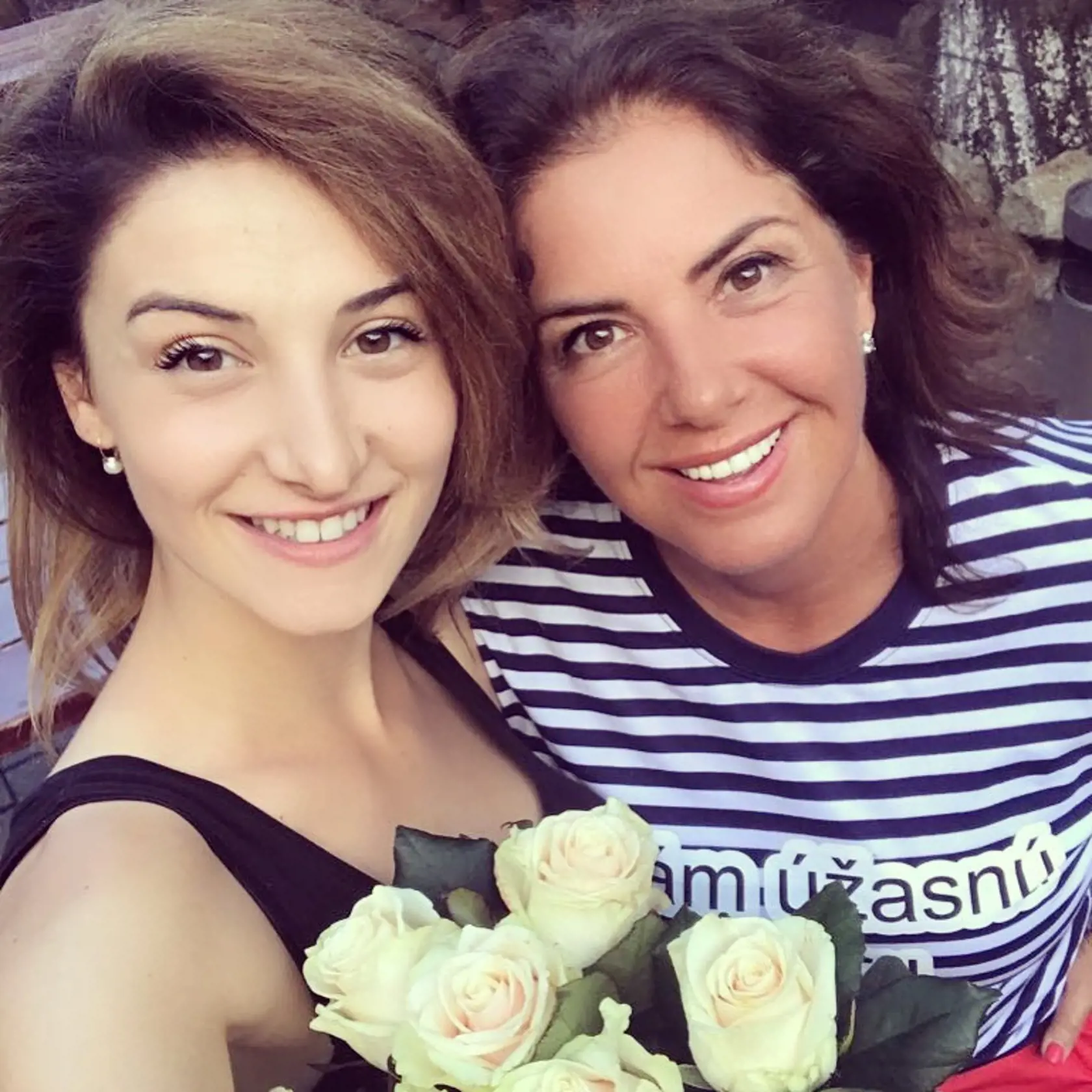 Kristína s milovanou mamou Ivetou