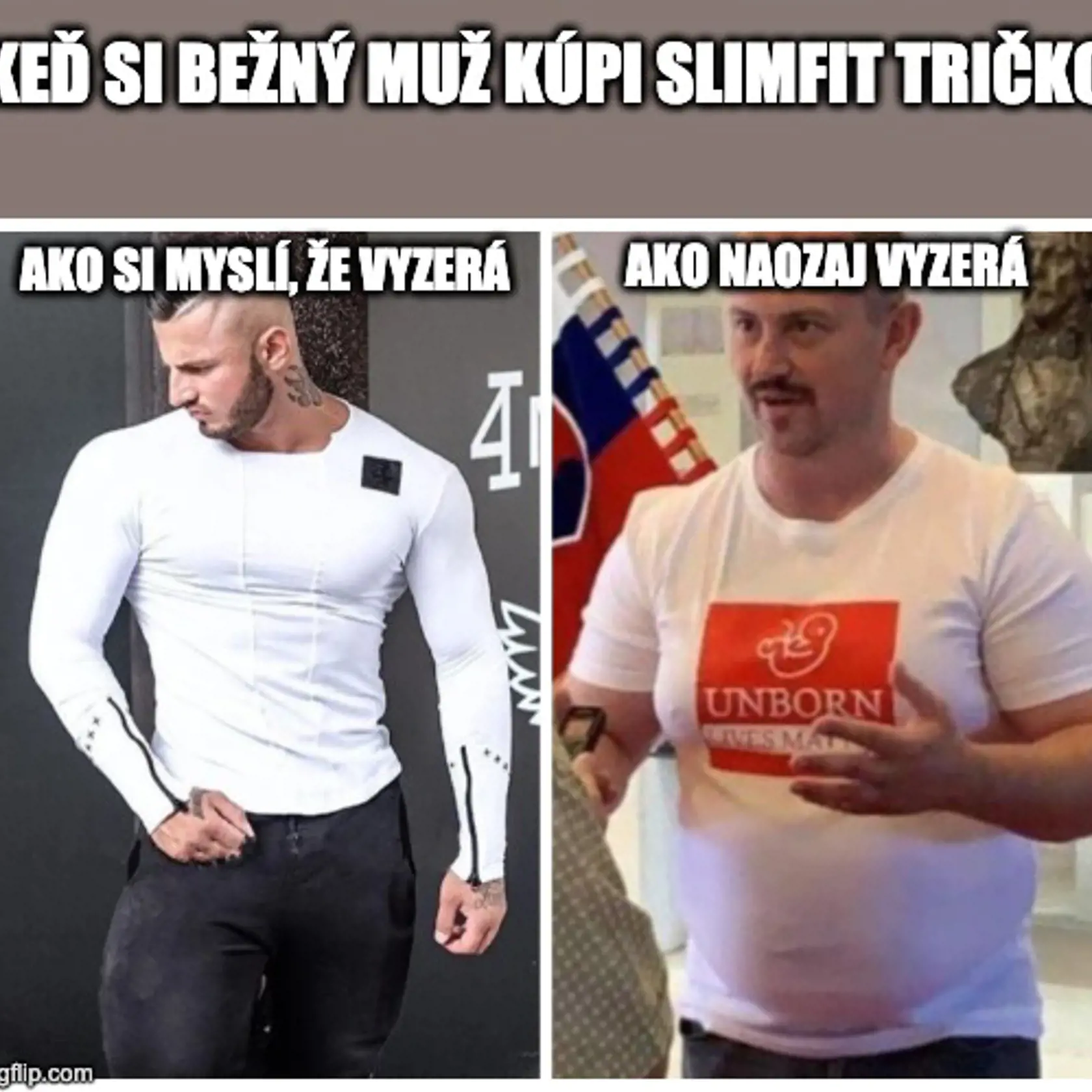 Slimfit tričko...