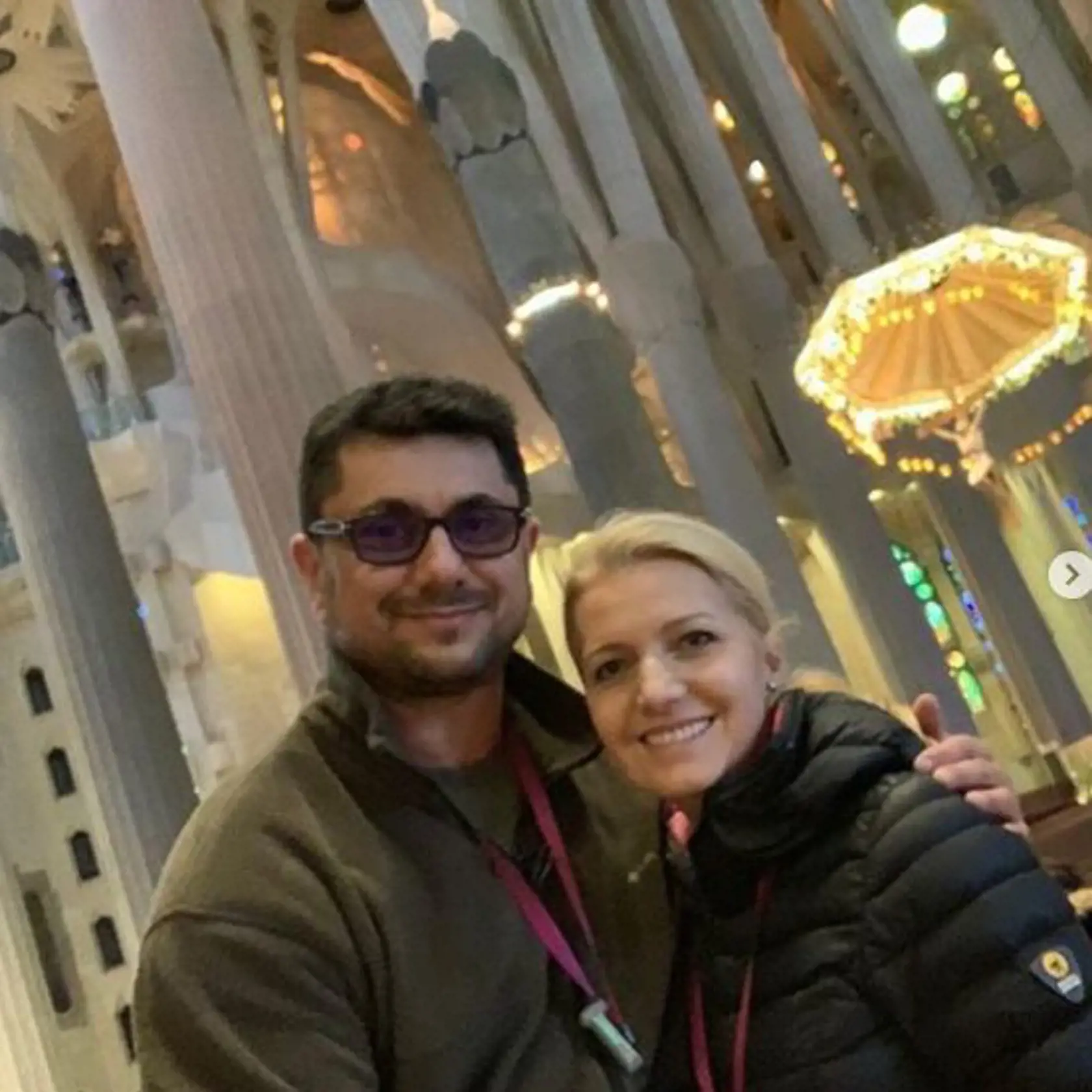Aneta Parišková so snúbencom.
