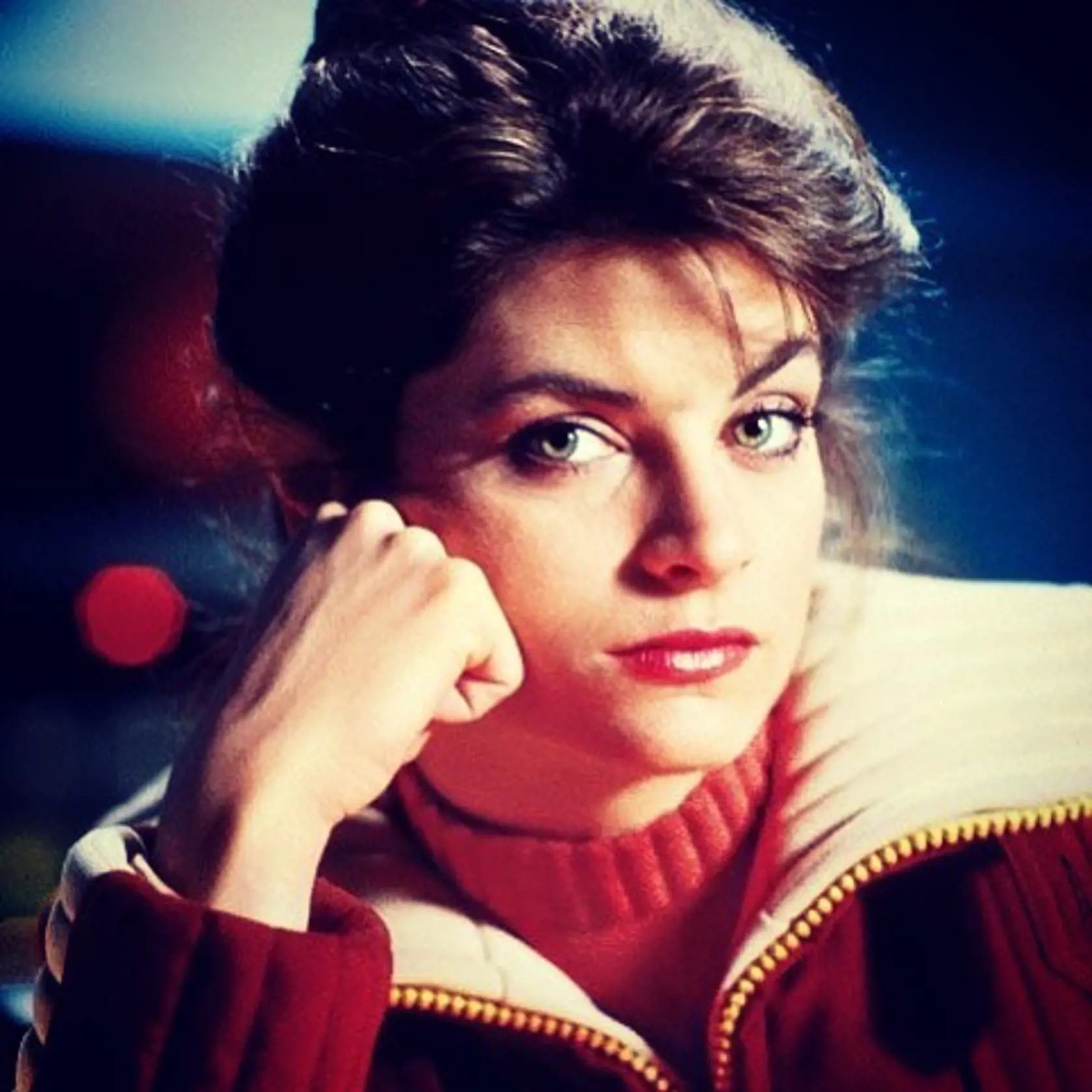 Kirstie na archívnej fotografii z roku 1982