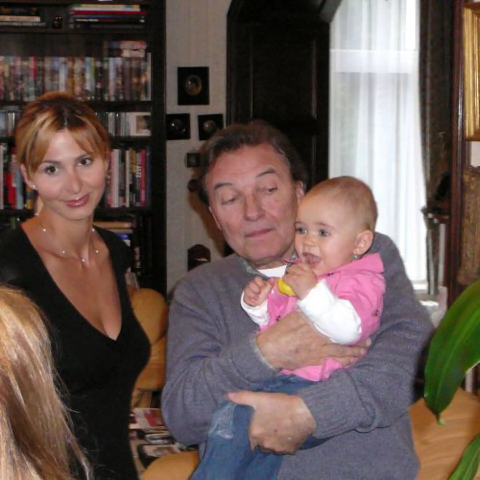 Karel Gott s manželkou a dcérkou Charlottkou