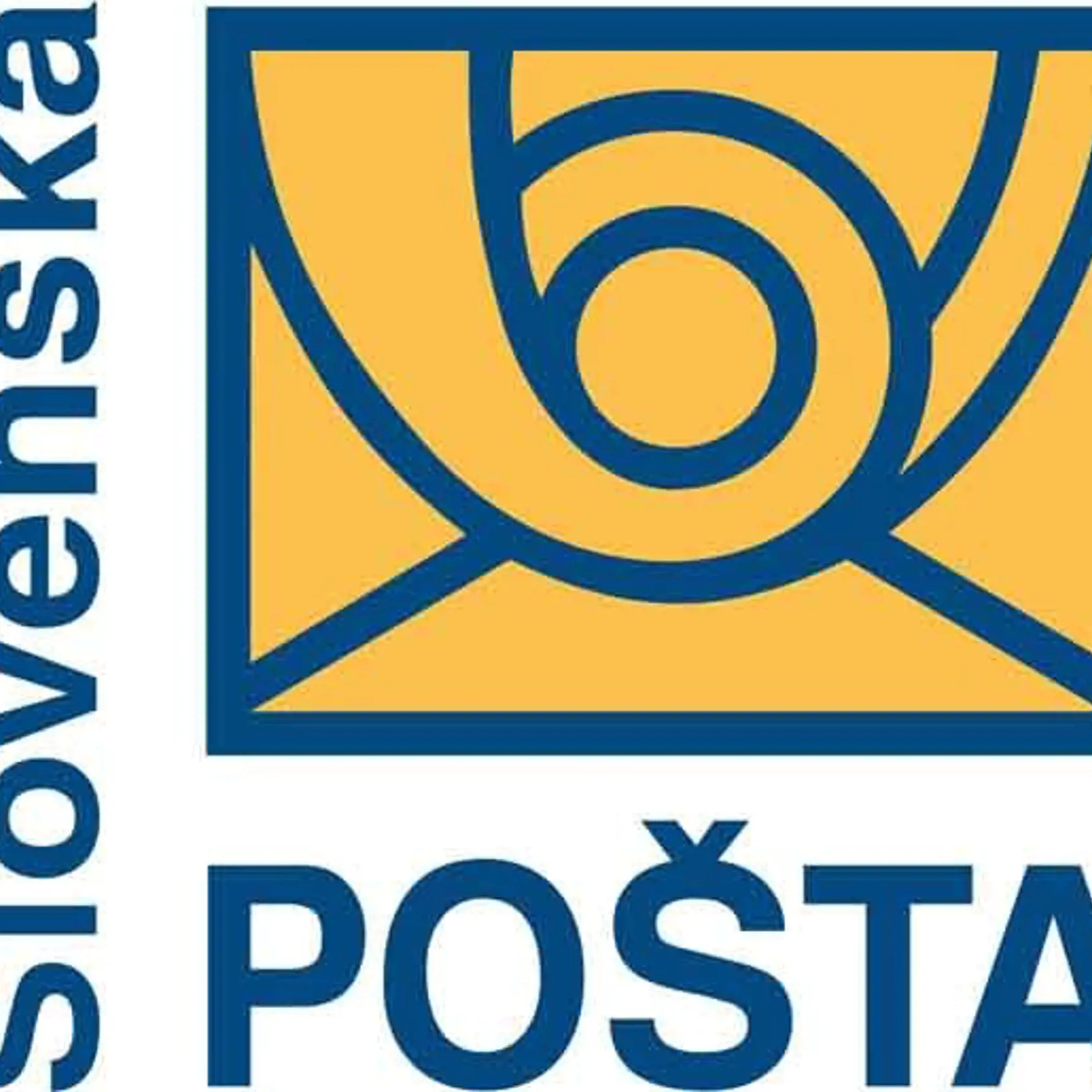 Logo Slovenskej pošty.