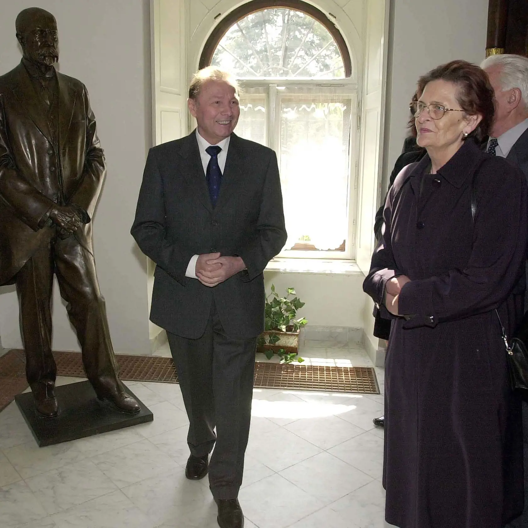 Schusterovci na archívnej fotografií z roku 2003.