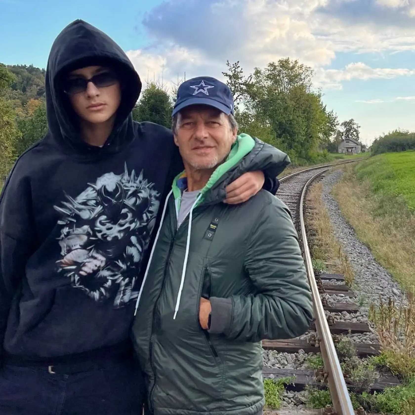 Paľo Habera so synom Paul Henrym, ktorý nedávno oslávil sladkých 16.