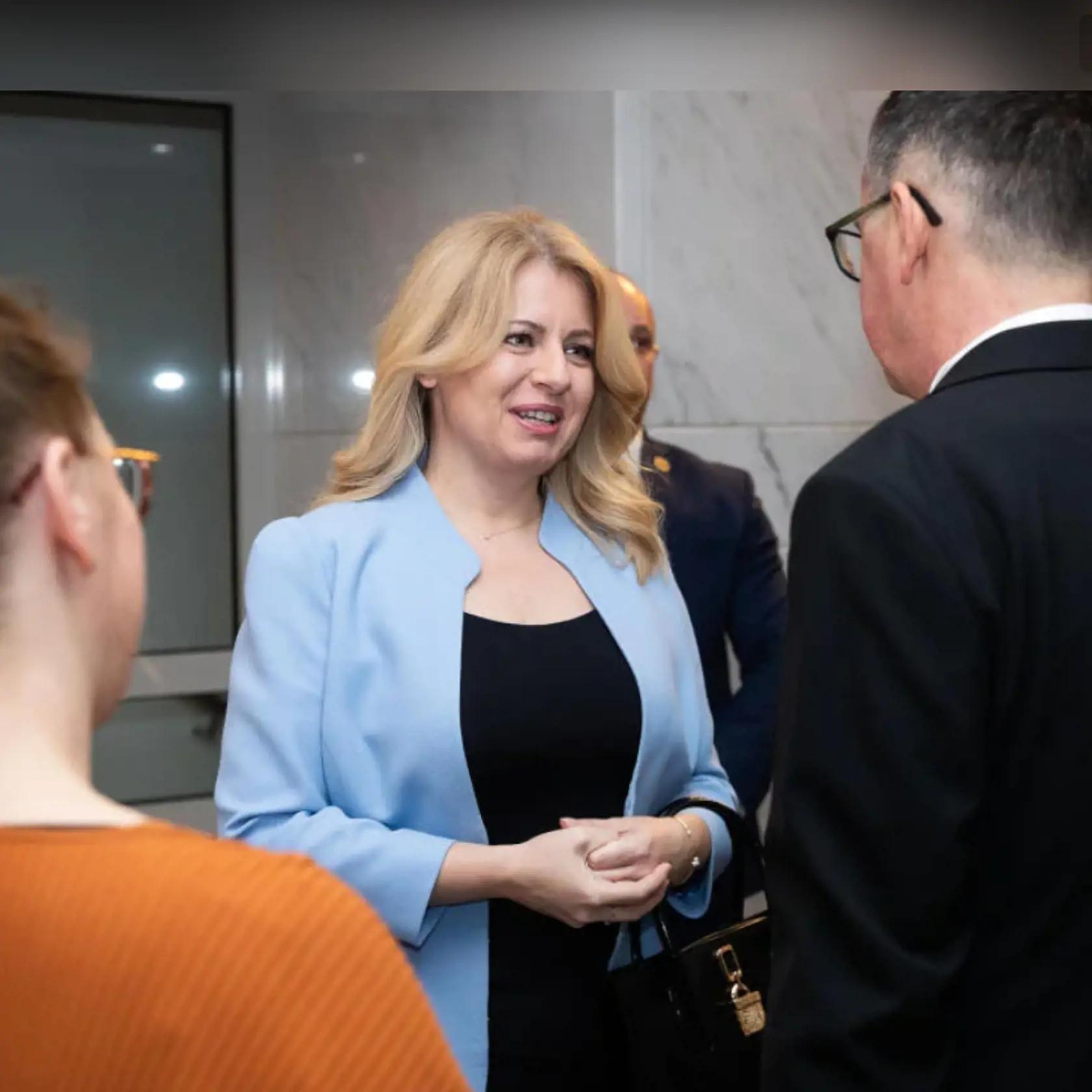 Zuzana Čaputová na premiére filmu Emília.