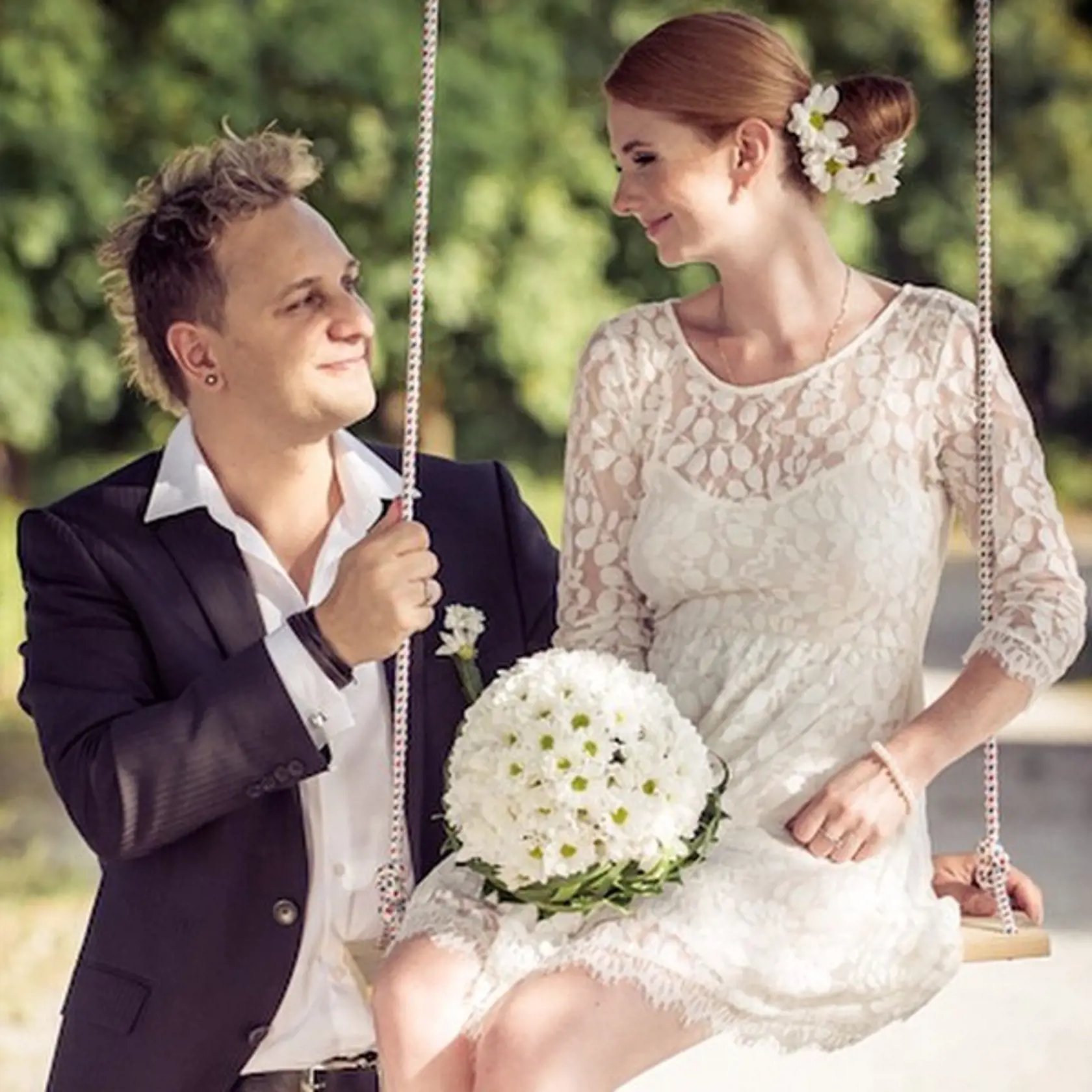 Lena Katina s manželom