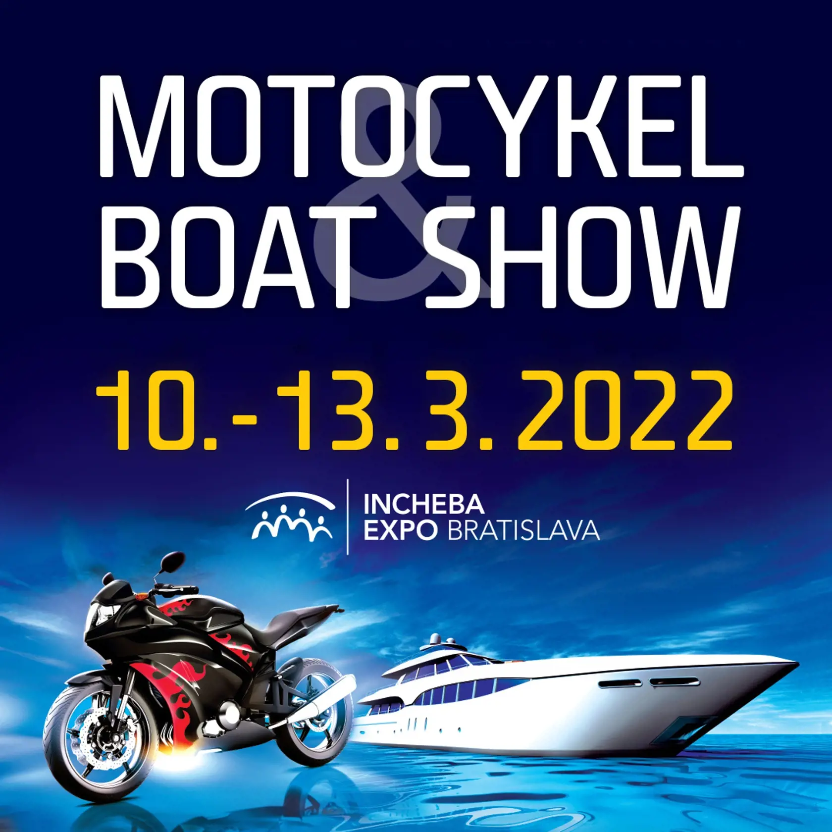 Po prestávke spôsobenej pandémiou sa do bratislavskej Incheby vracajú obľúbené výstavy Motocykel a Boat Show.