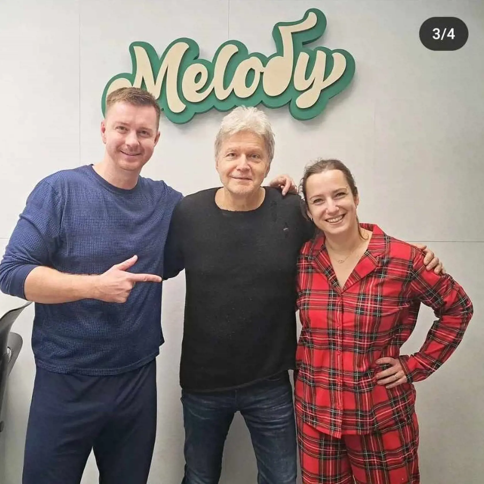 Skrúcaný počas silvestrovského rozhovoru v rádiu Melody.