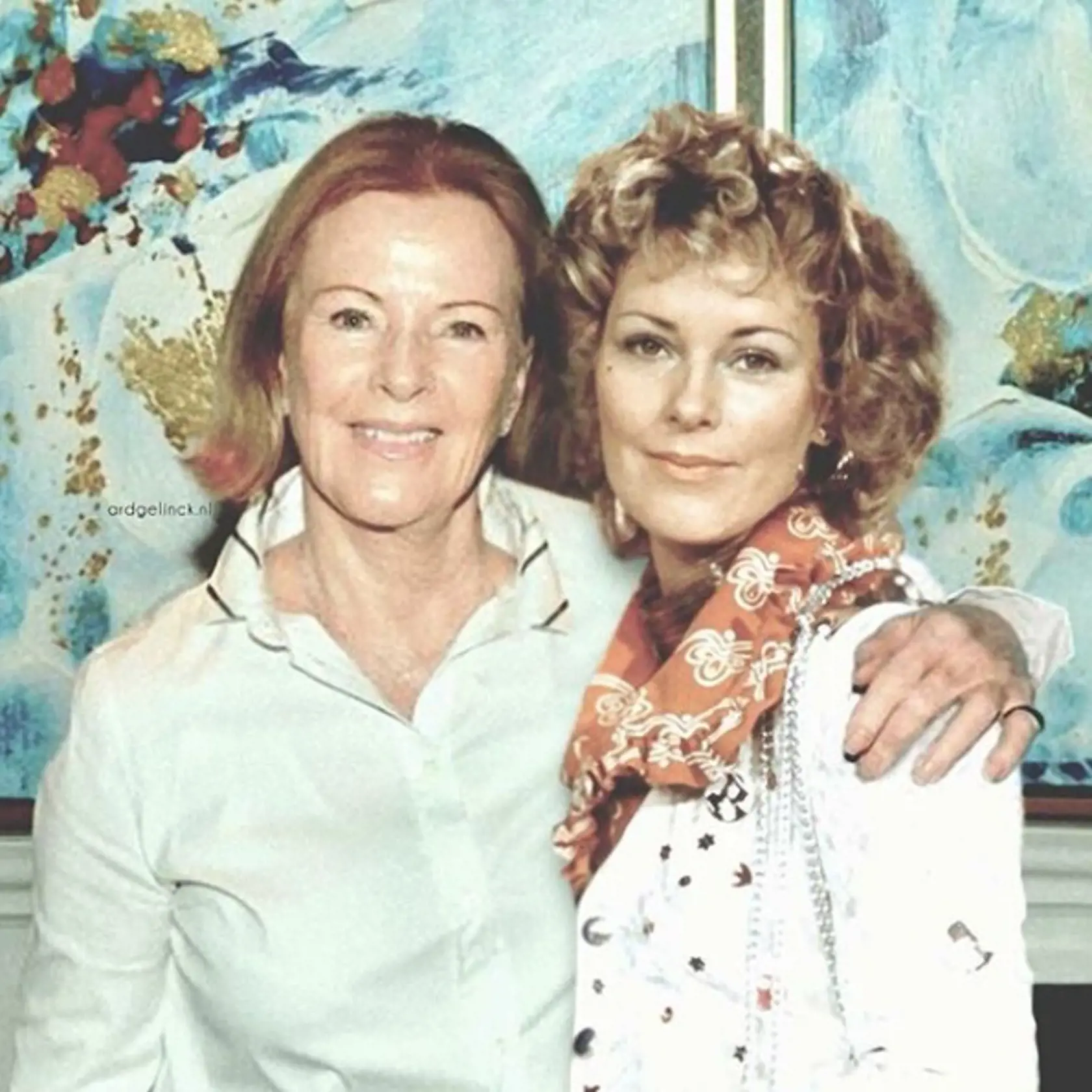 Anni-Frid Lyngstadová zo skupiny ABBA.