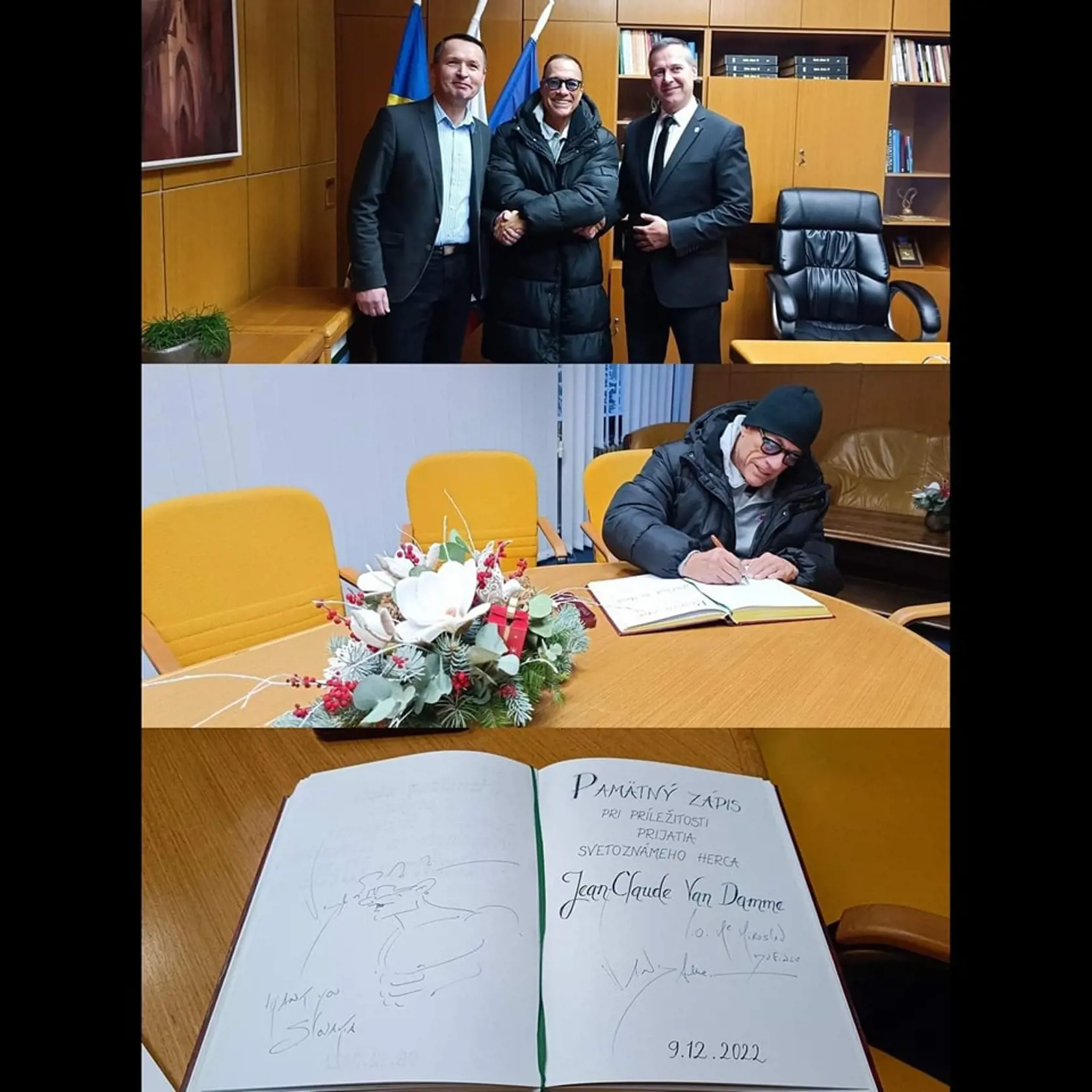 Na michalovskej radnici: Koláž záberov, ktoré zverejnili radní.