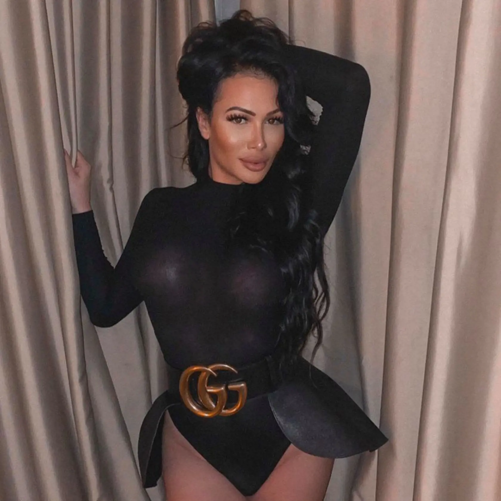 Transexuálna modelka Paris Nemc, ktorá bola kedysi mužom.