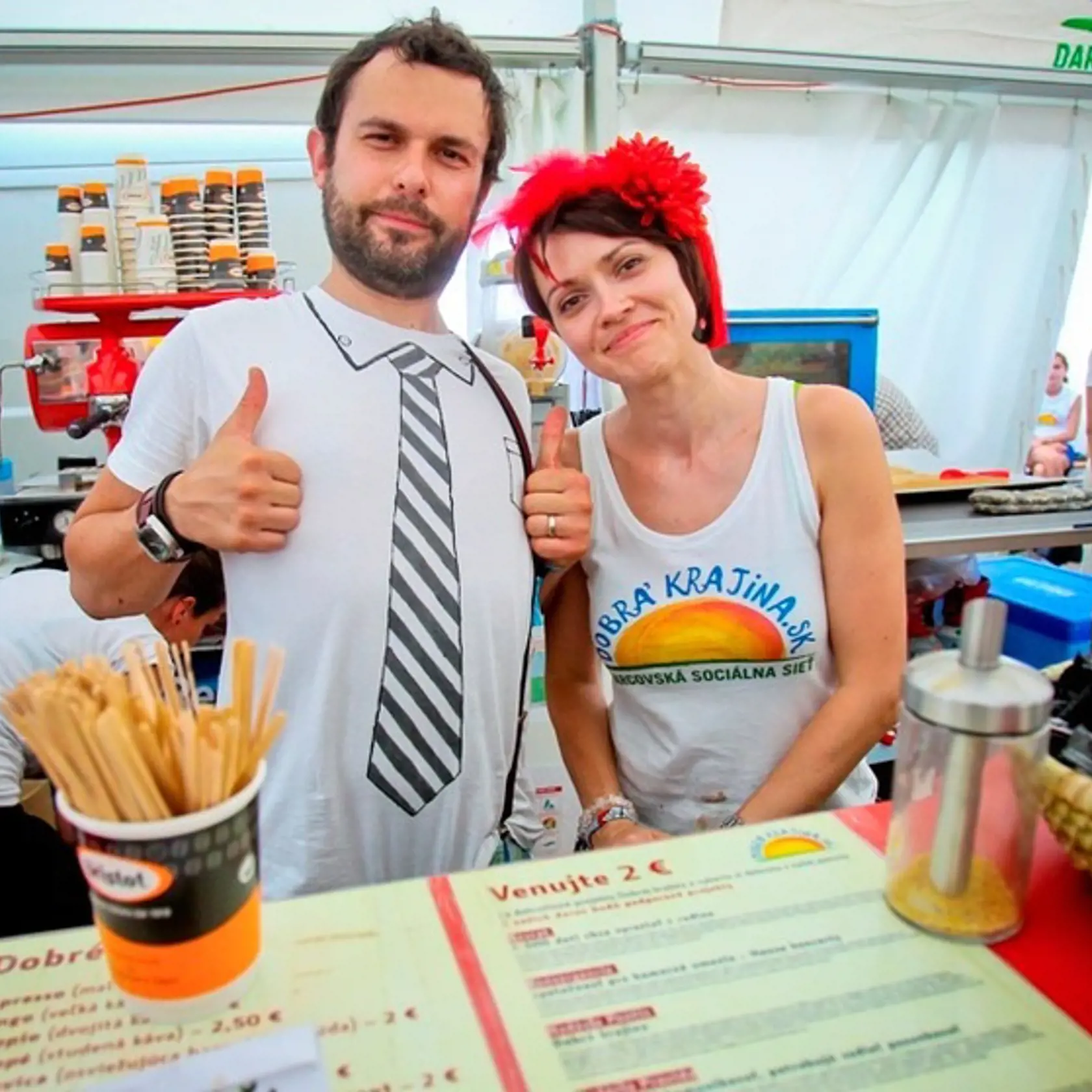 Juraj Kemka  a manželka Adriana