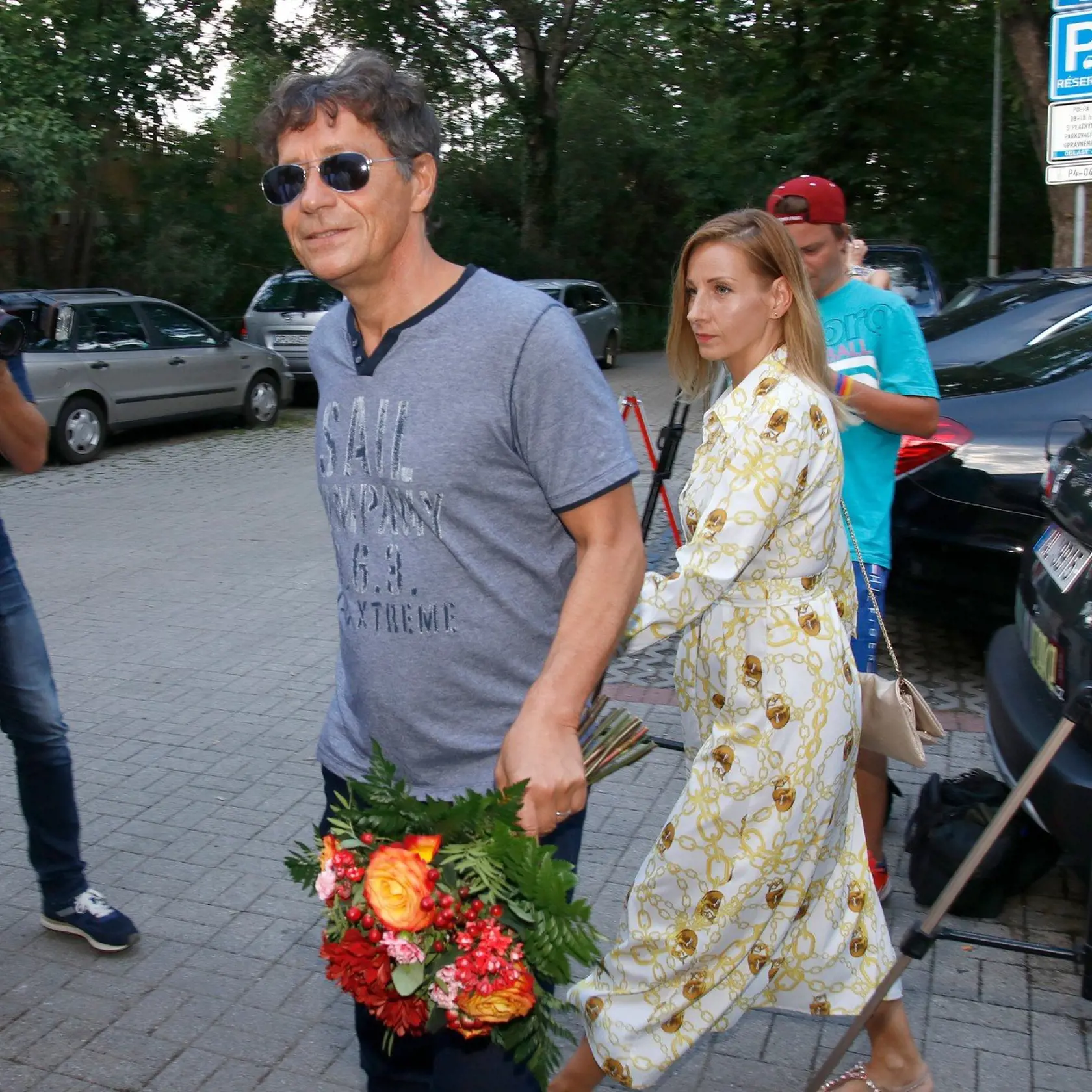 Pavel Kříž s manželkou Jolanou.