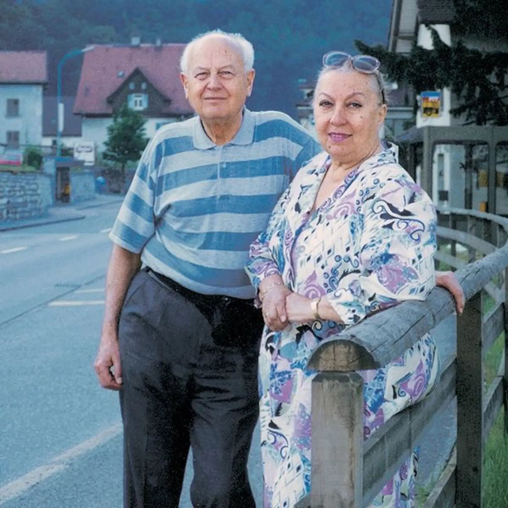 Magda Paveleková s manželom Štefanom