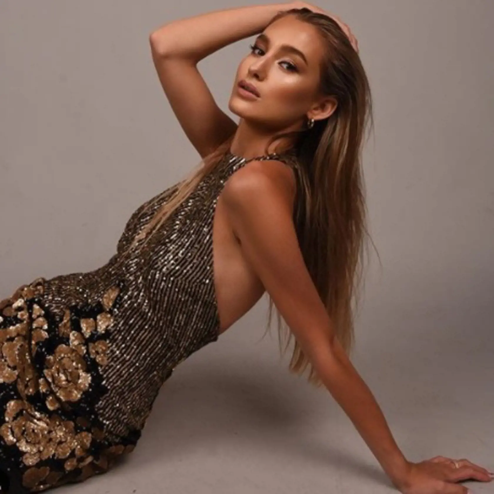 Miss Slovensko 2020 Leona Novoberdaliu.
