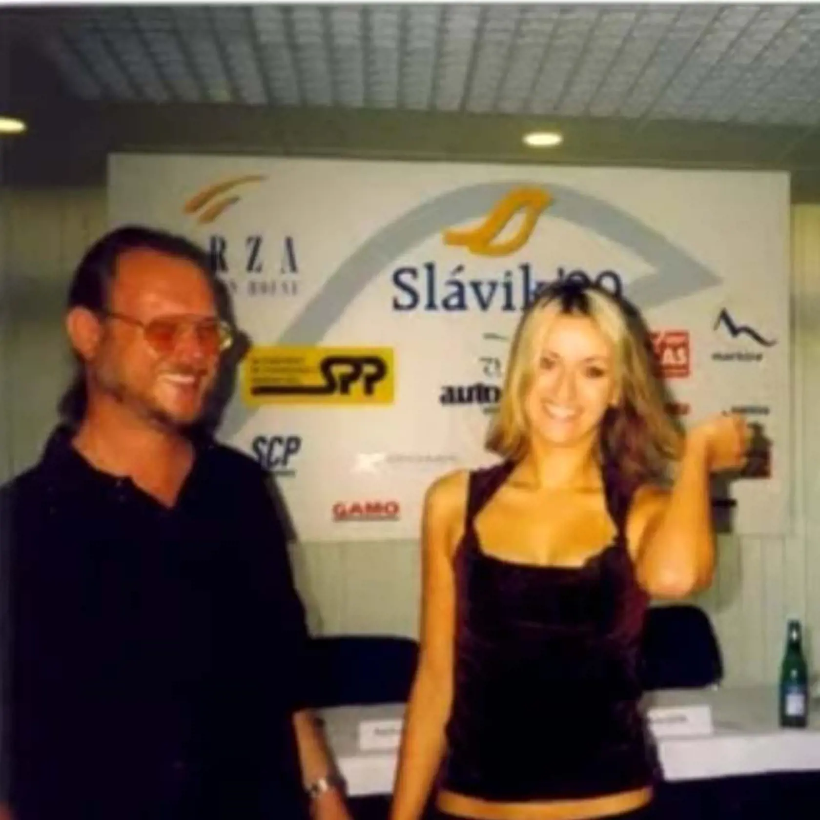 Na archívnej snímke Barbara Haščáková s Vašom Patejdlom