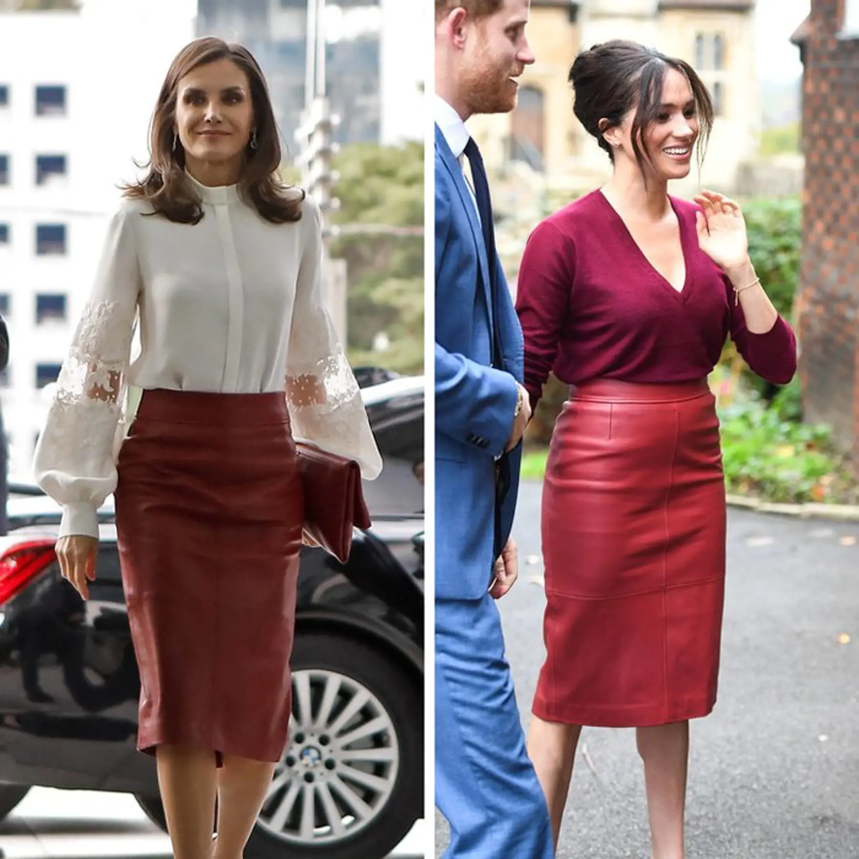 Španielska kráľovná Letizia a Vojvodkyňa zo Sussexu Meghan