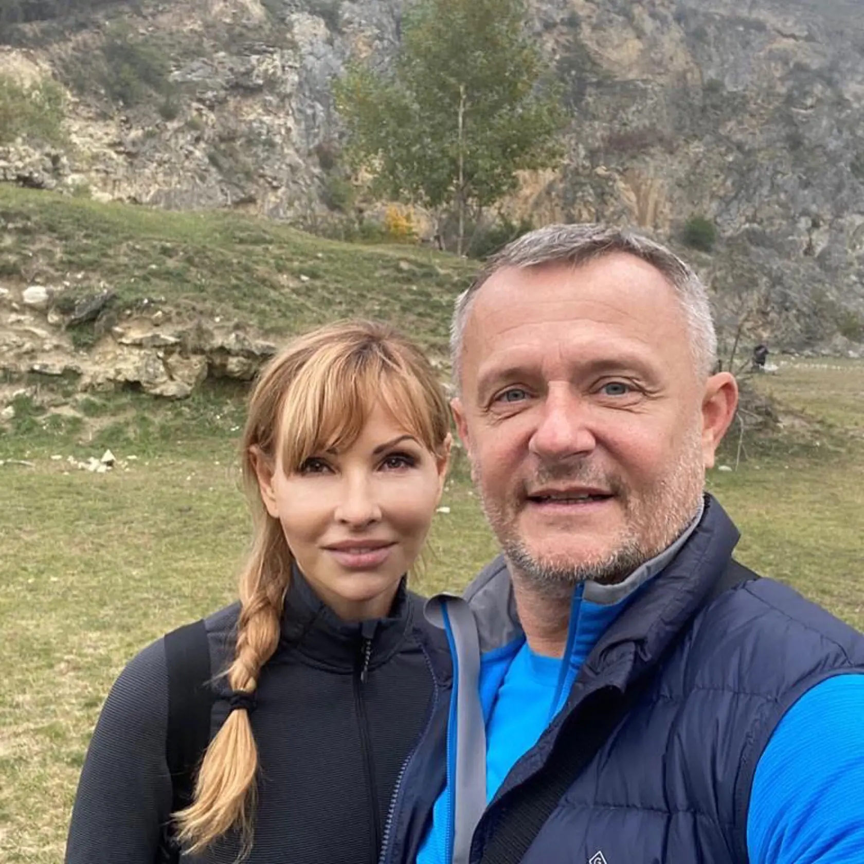 Vilo Rozboril s manželkou Sandrou