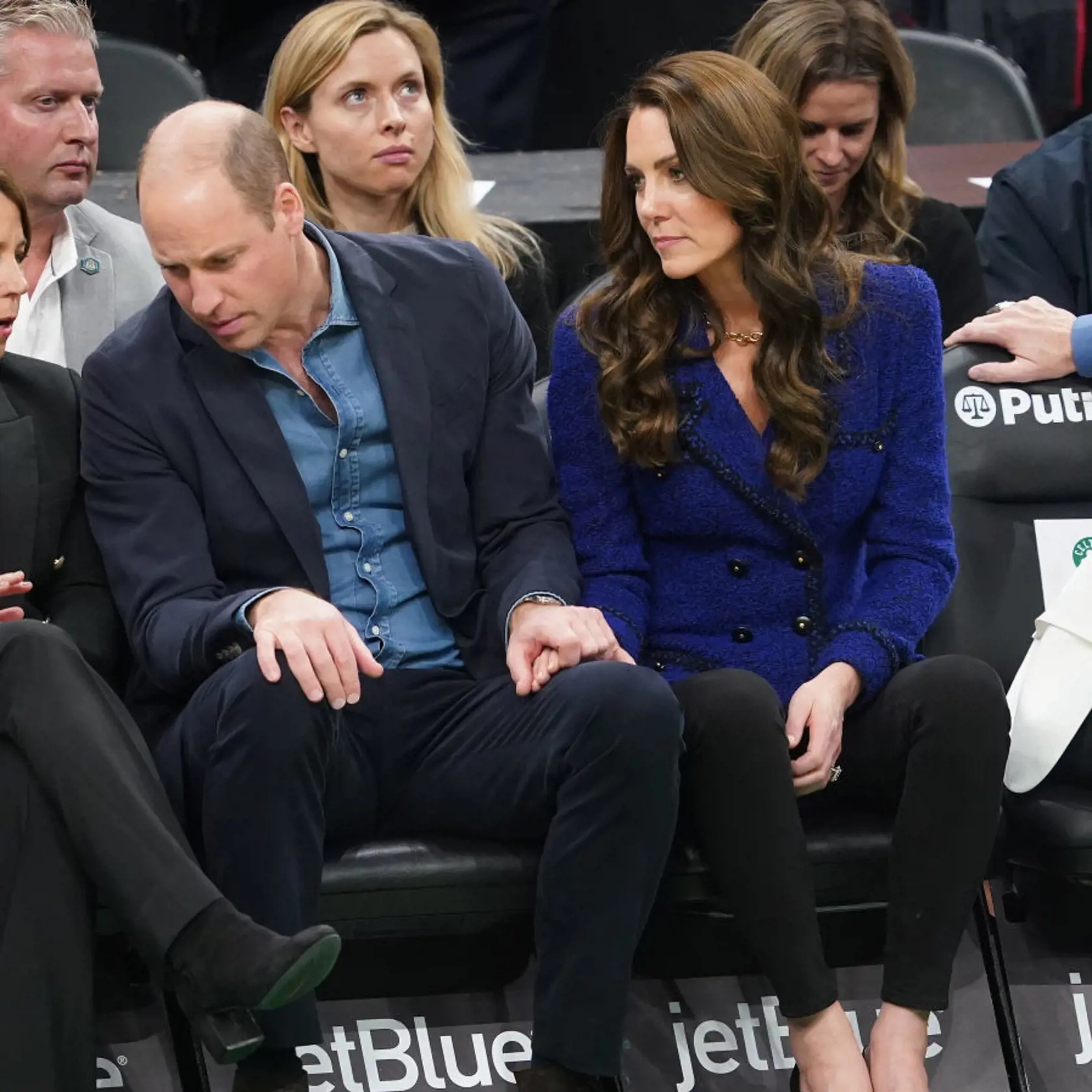Princ William a princezná Kate si pozreli zápas Boston Celtics proti Miami Heat.
