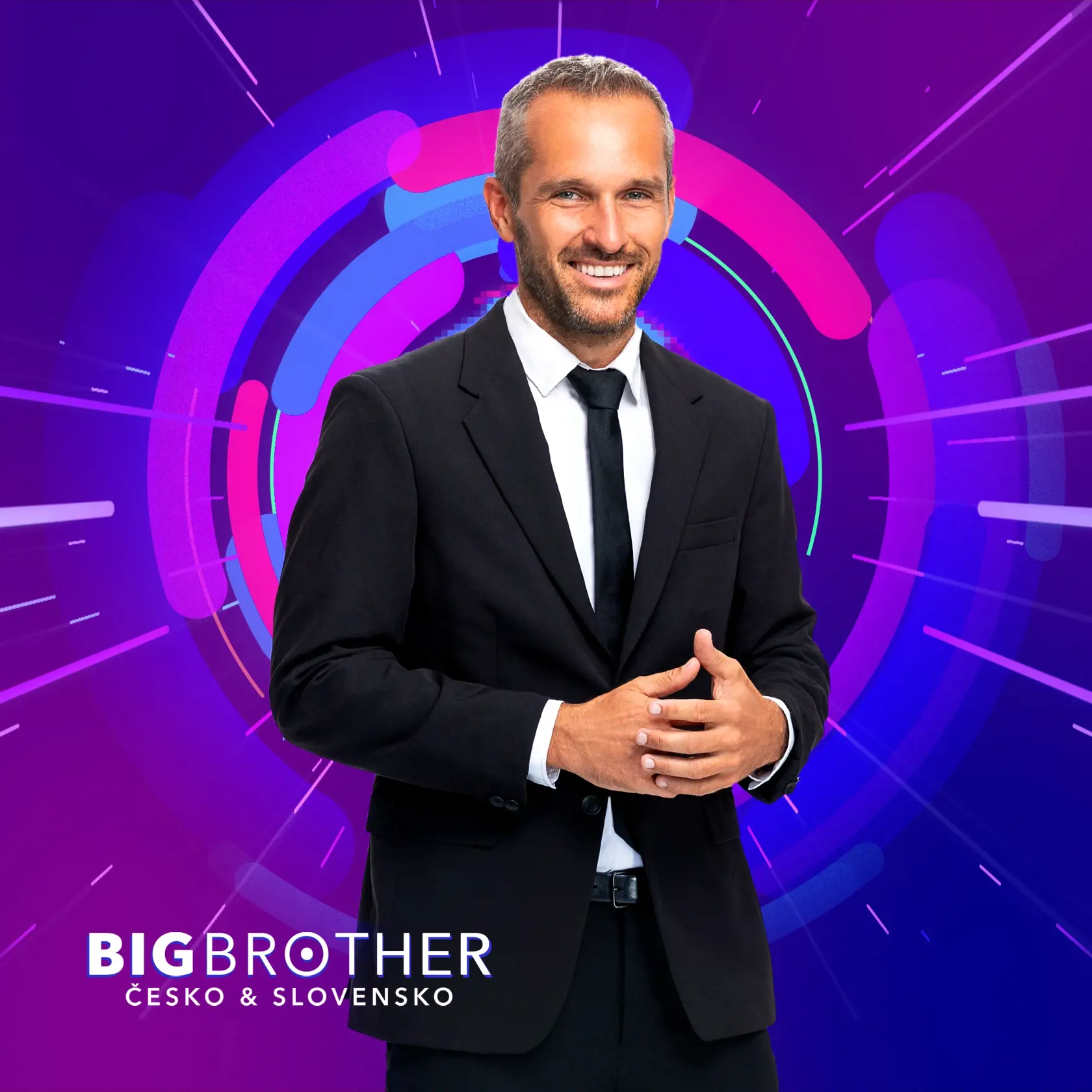Moderátor Big Brother Miro Hejda.