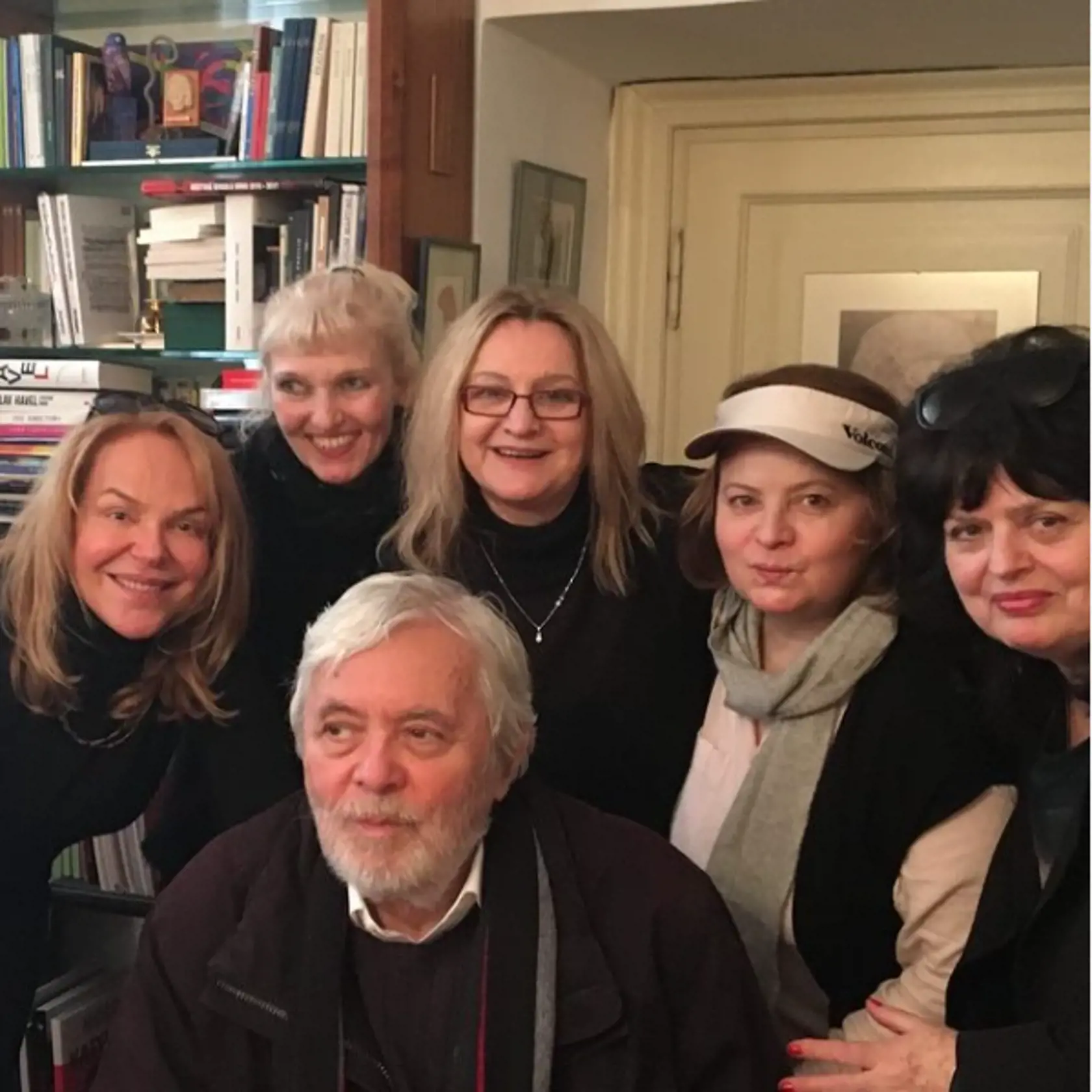 Fotka vznikla na narodeninovej oslave Dagmar Havlovej pred dvoma rokmi. V tom čase už Šafránková bojovala s rakovinou.