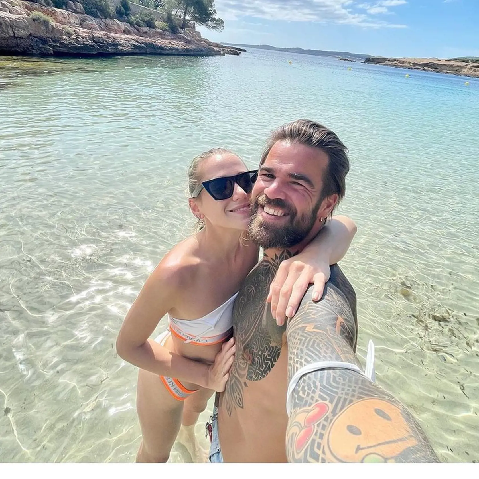 Emma Drobná a Filip Šebo si zamilovali Ibizu.