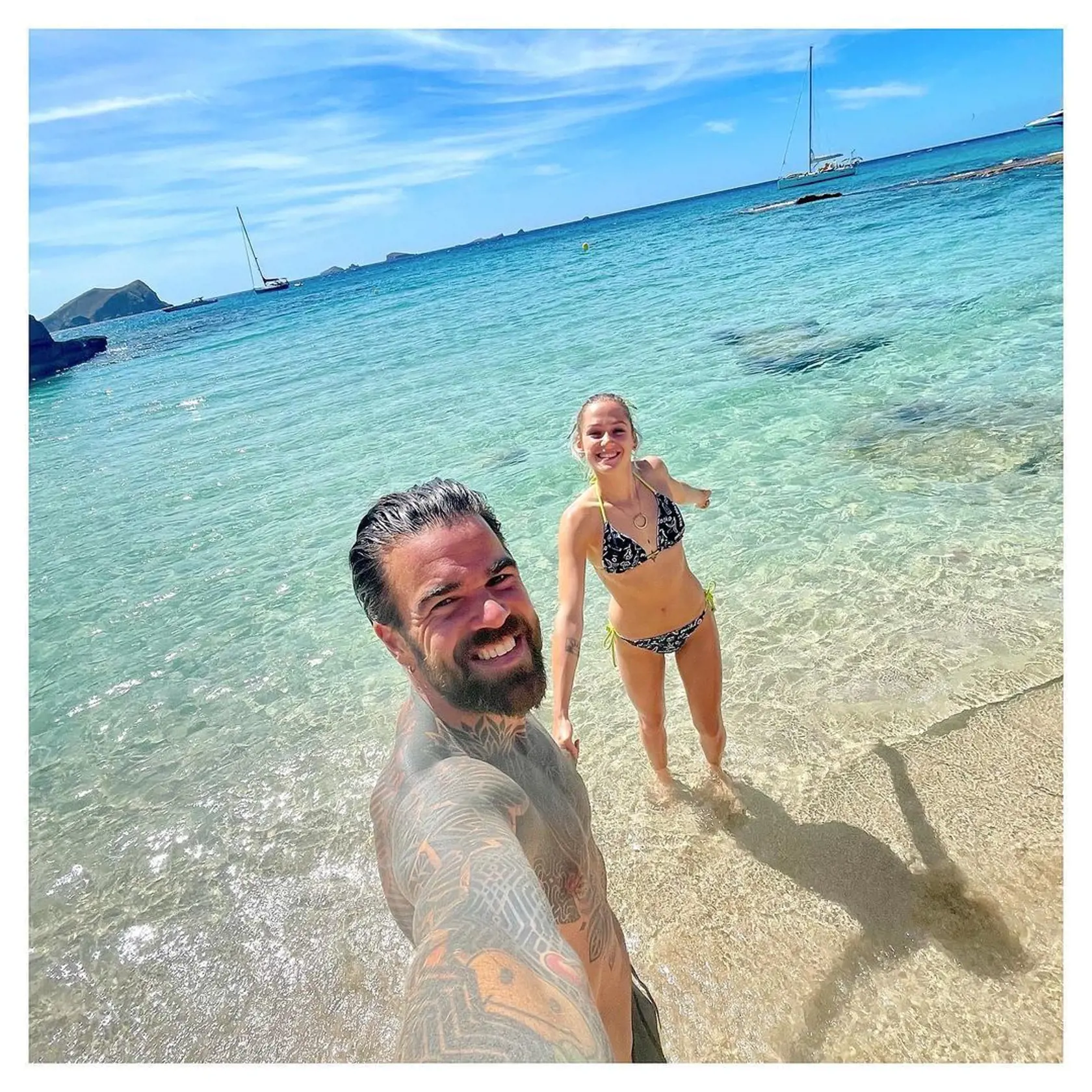 Emma Drobná a Filip Šebo si zamilovali Ibizu.