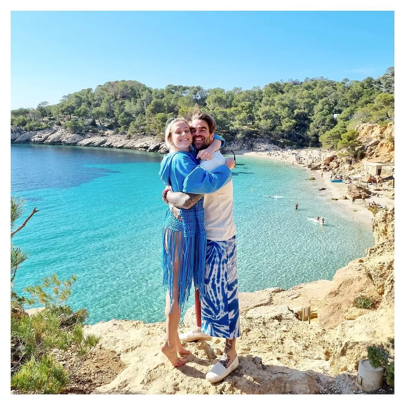 Emma Drobná a Filip Šebo si zamilovali Ibizu.