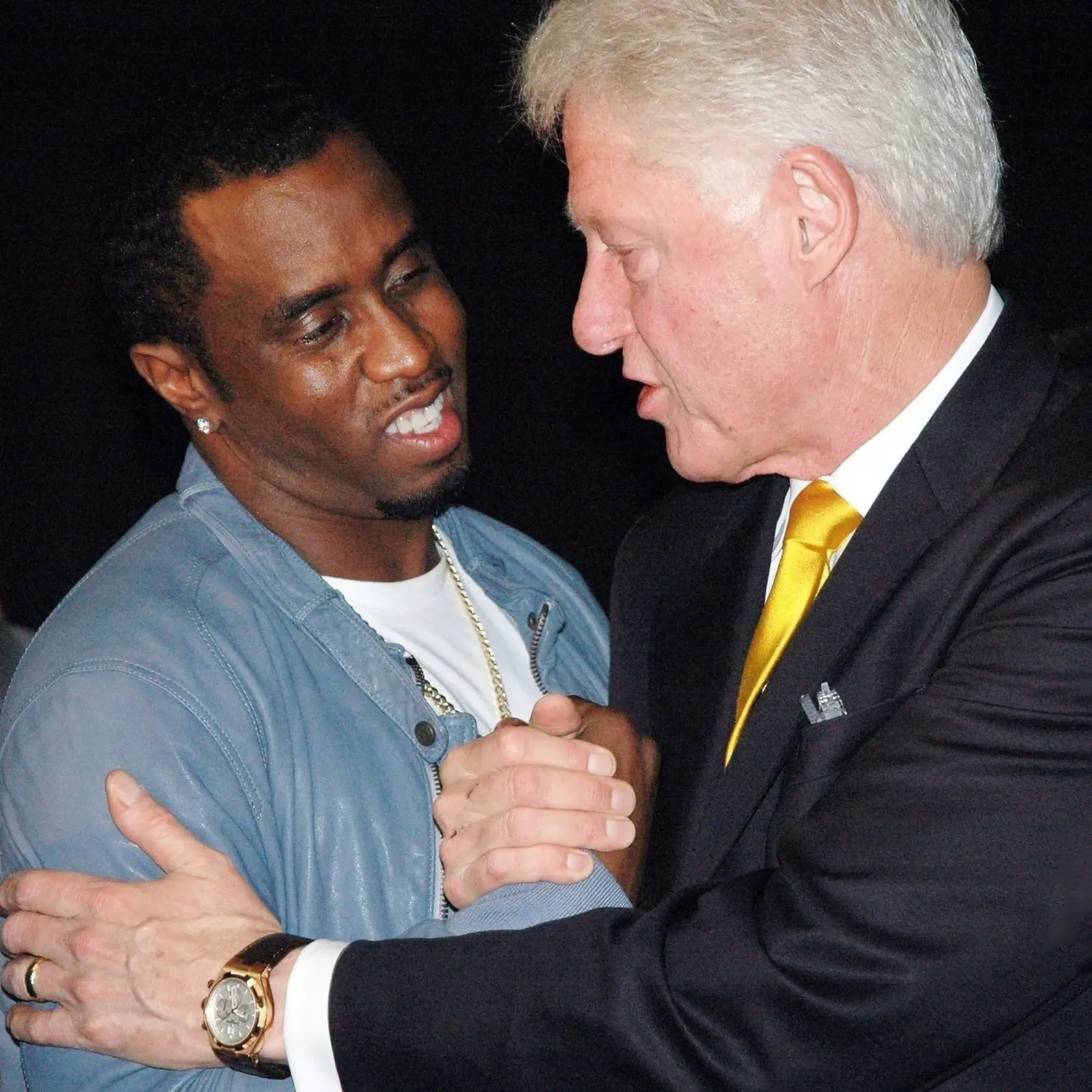 S Billom Clintonom.