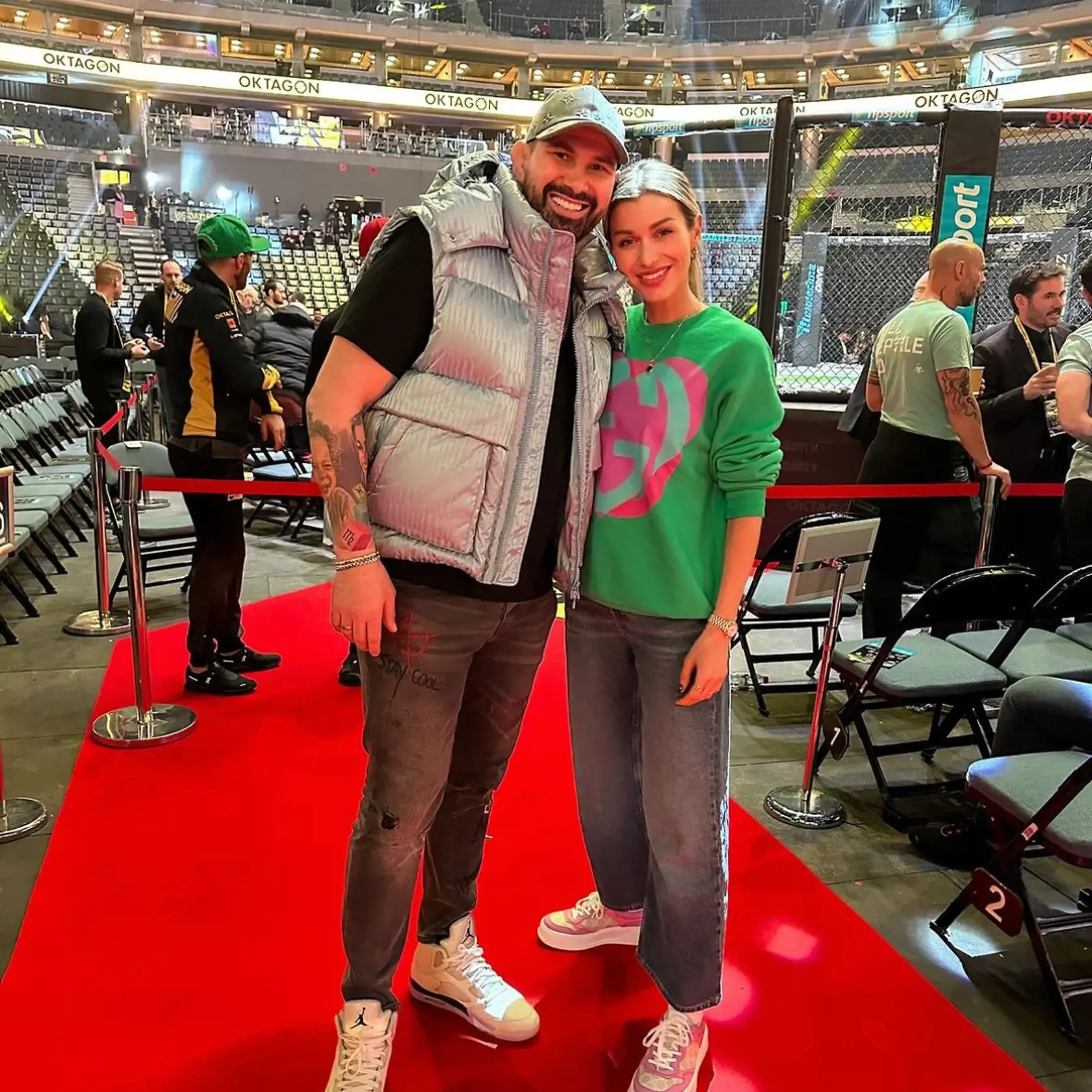 Natália chodí so svojim manželom pravidelne aj na MMA podujatia.