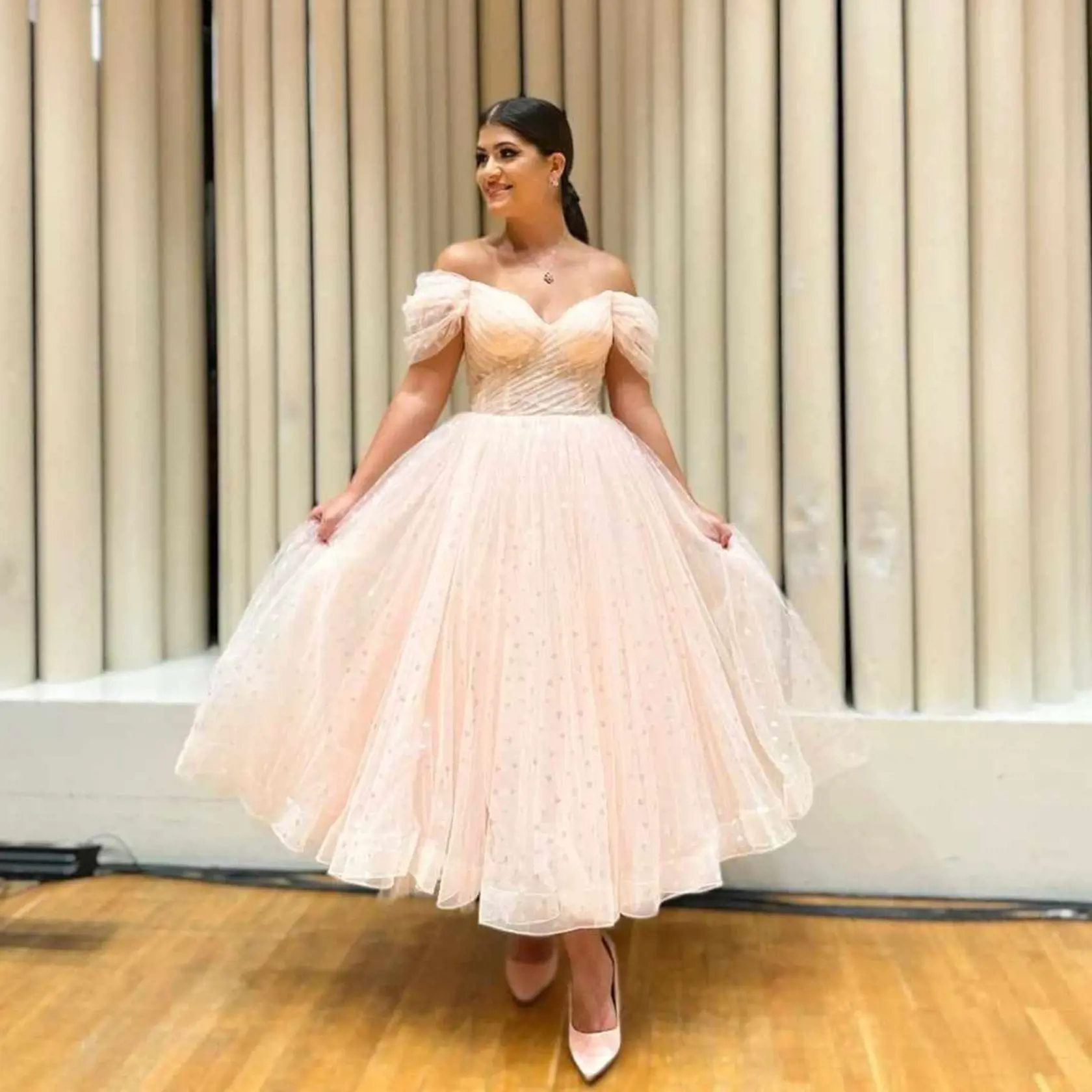 Vanessa Šarközi vyzerala v šatách ako princezná.