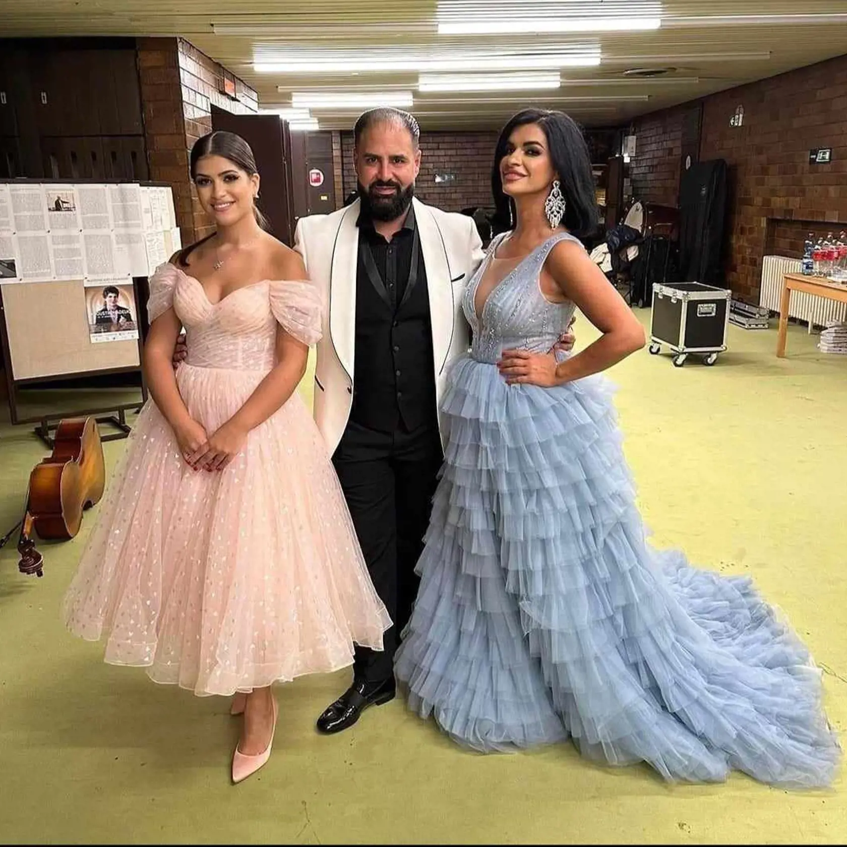 Vanessa Šarközi vyzerala v šatách ako princezná.