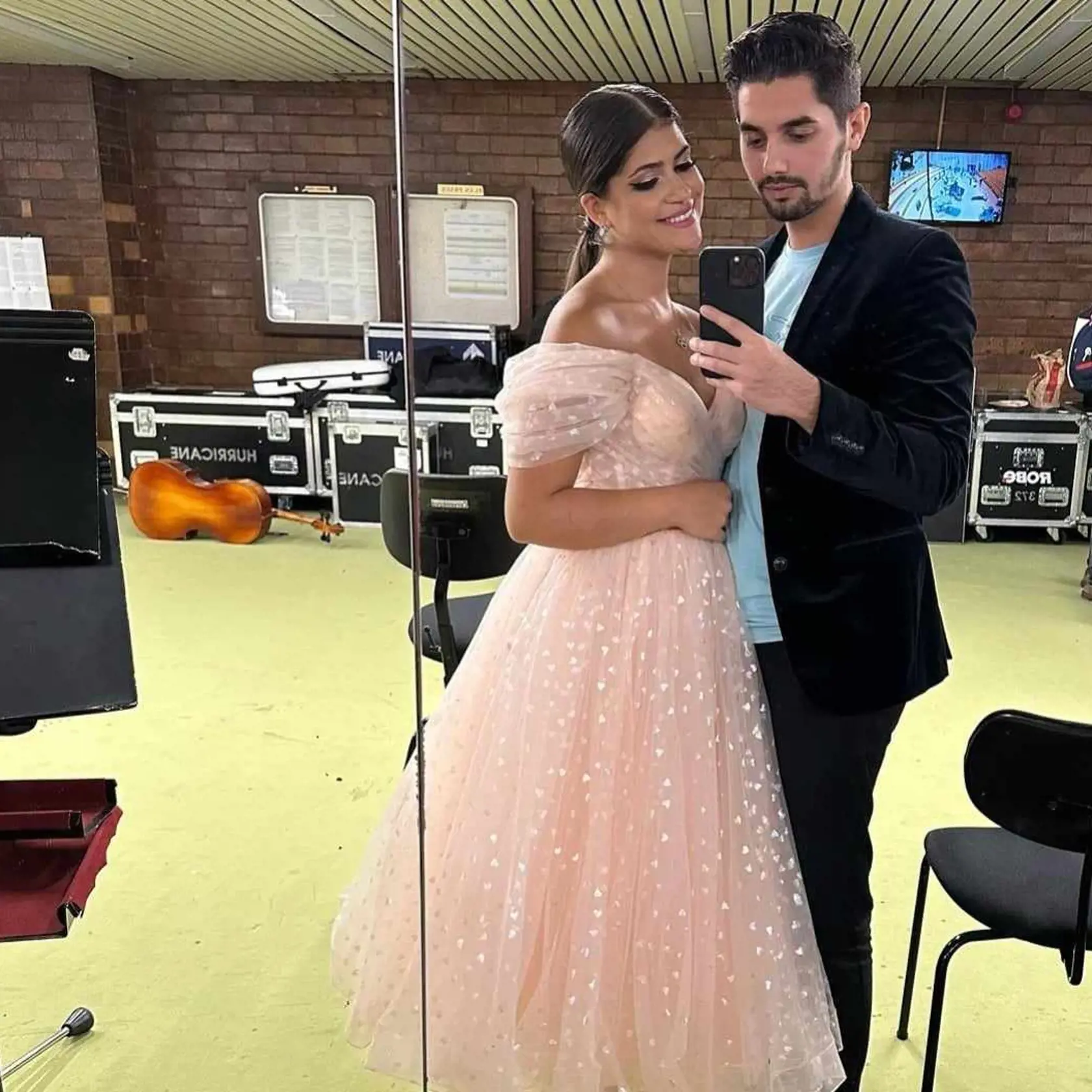 Vanessa Šarközi vyzerala v šatách ako princezná.