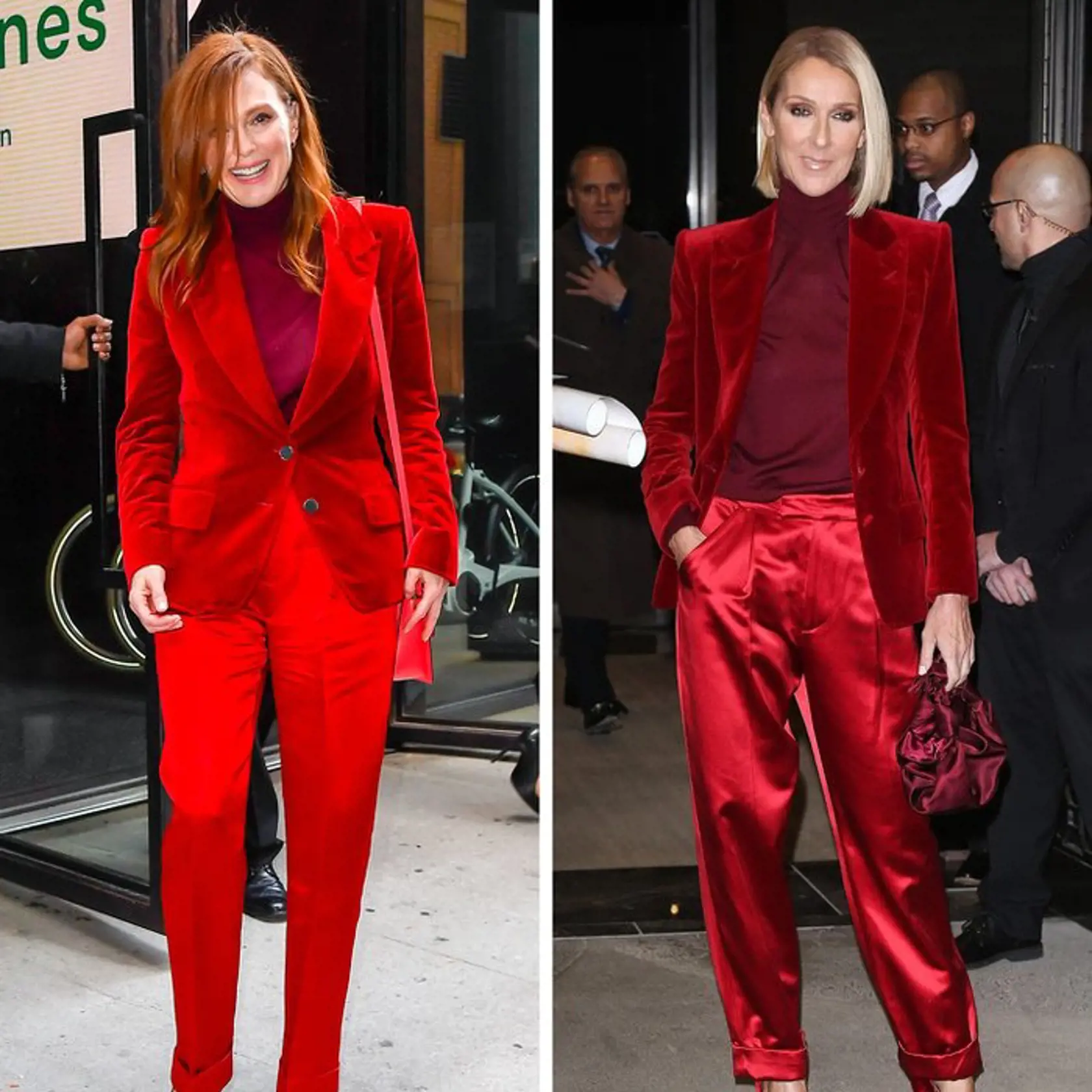 Julianne Moore a Celine Dion