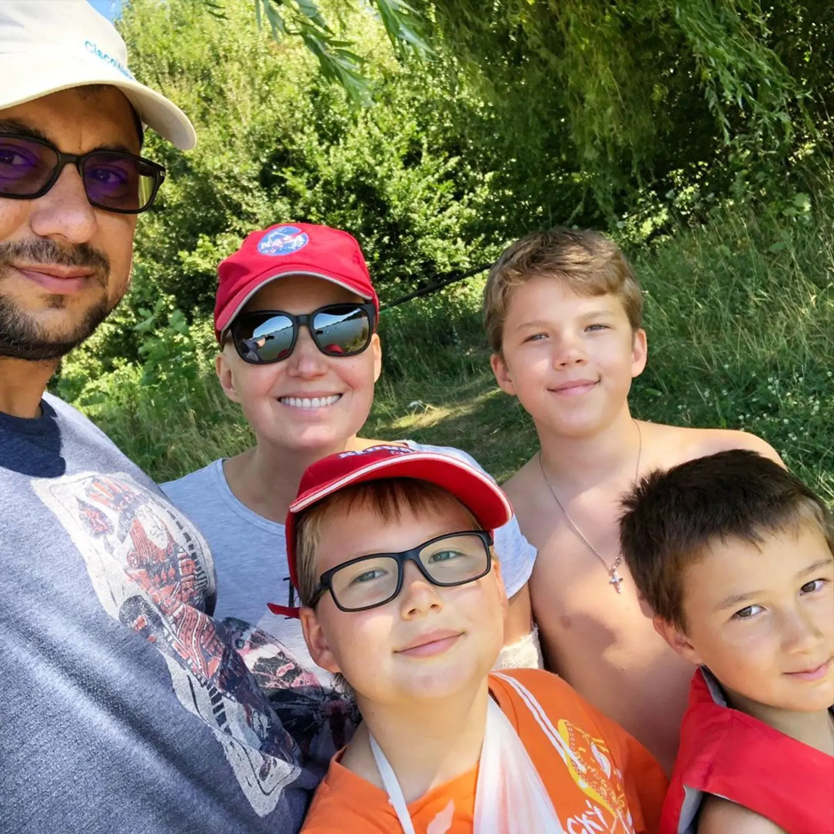 Anete sú obrovskou oporou synovia a manžel.
