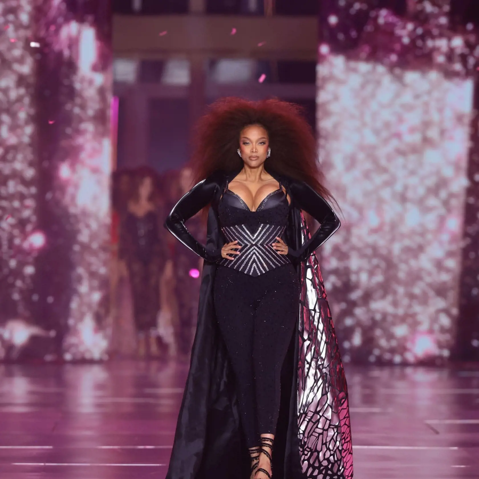 Tyra Banks na nedávnej prehliadke značky Victoria's Secret.