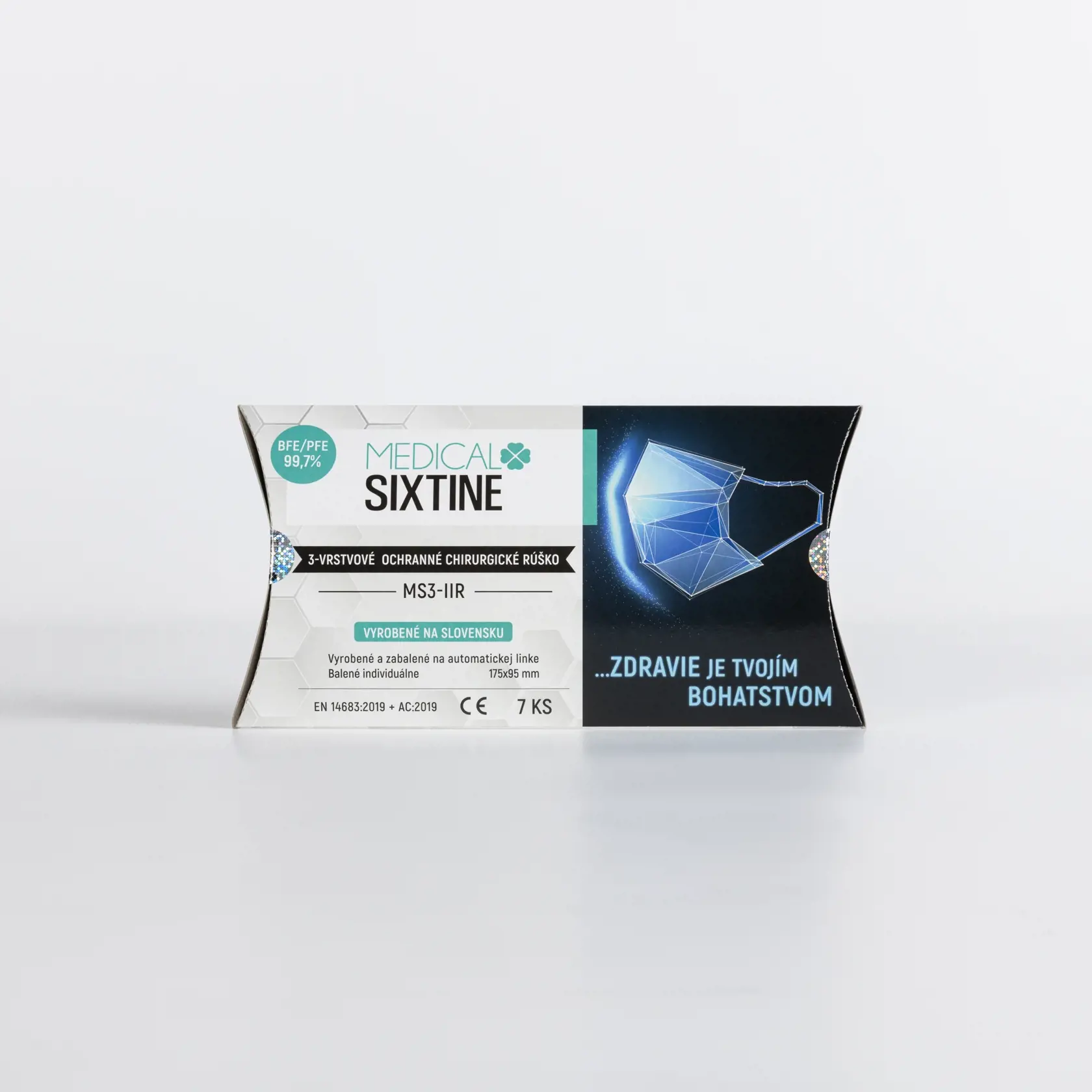 Cez e-shop si môžete objednať kvalitné jednorazové rúška od firmy Medical Sixtine aj v praktickom dovolenkovom balení.