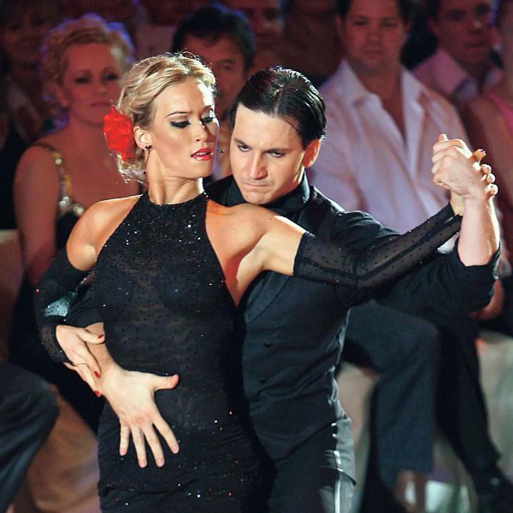 2009: Juraj Mokrý v čase, keď tancoval v Let's Dance. Partnerkou mu bola Katarína Jakeš Štumpfová.