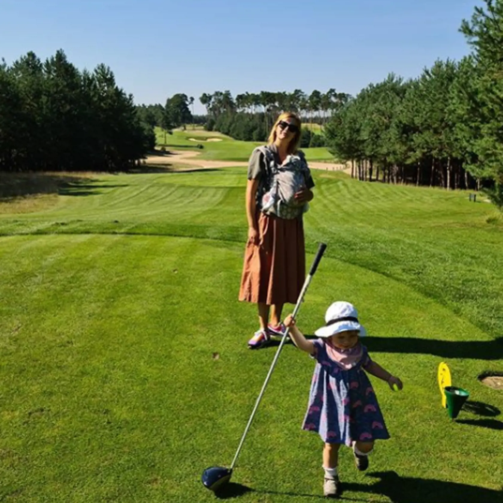 Vyzerá to tak, že aj Dorotka zbožňuje golf.