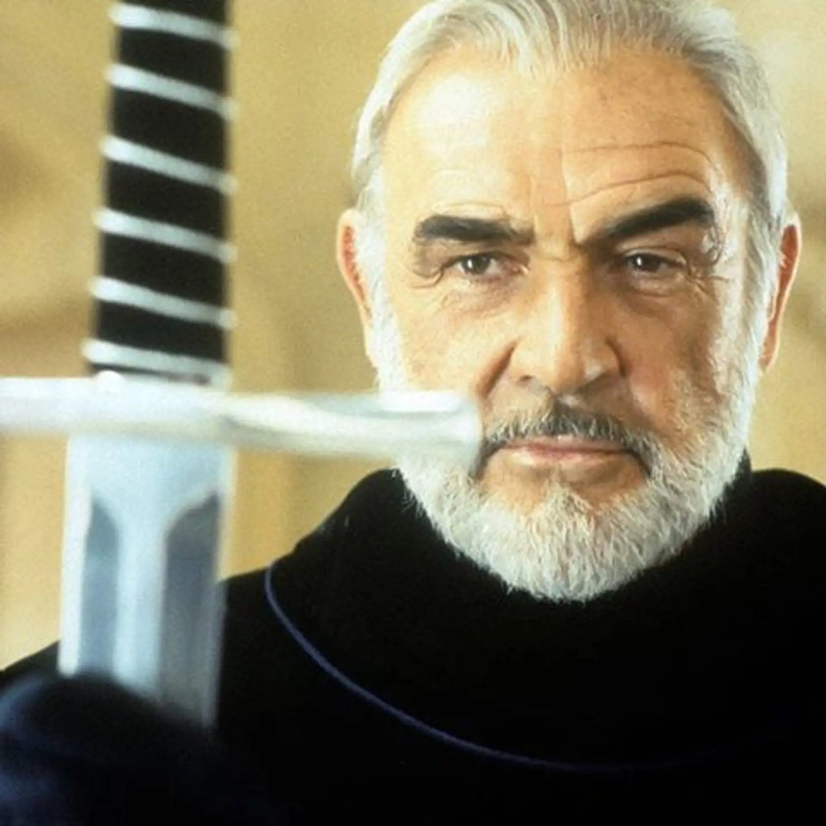 Sean ako kráľ Artuš vo filme Prvý rytier.