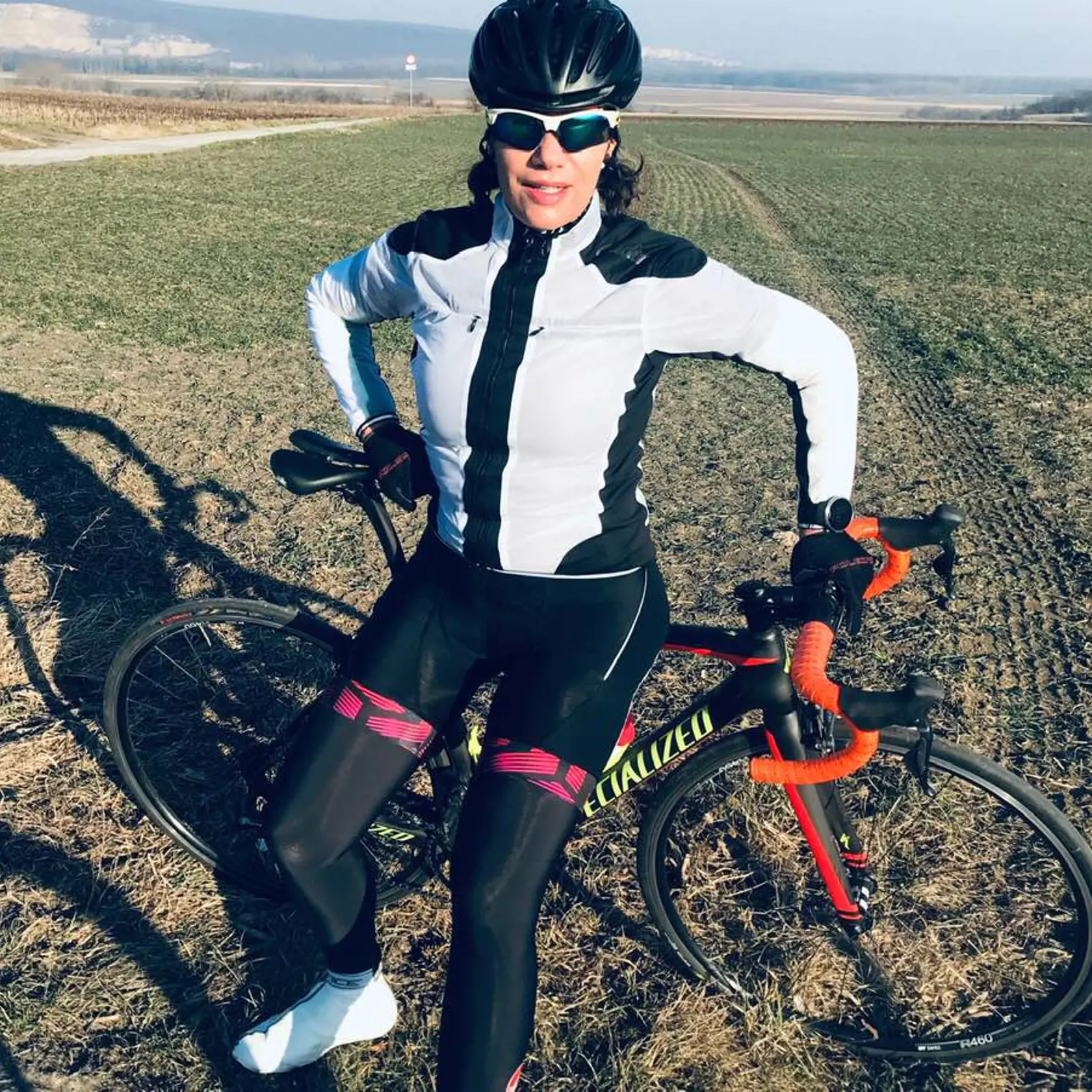 Lucia Ďuriš Nicholsonová je vášnivá cyklistka.