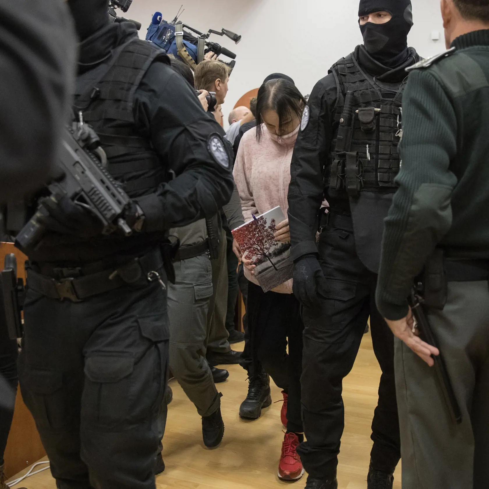 Druhé pojednávanie na Špecializovanom trestnom súde v Pezinku vo veci vraždy investigatívneho novinára Jána Kuciaka a jeho snúbenice Martiny Kušnírovej. Na snímke je Alena Zsuzsová.