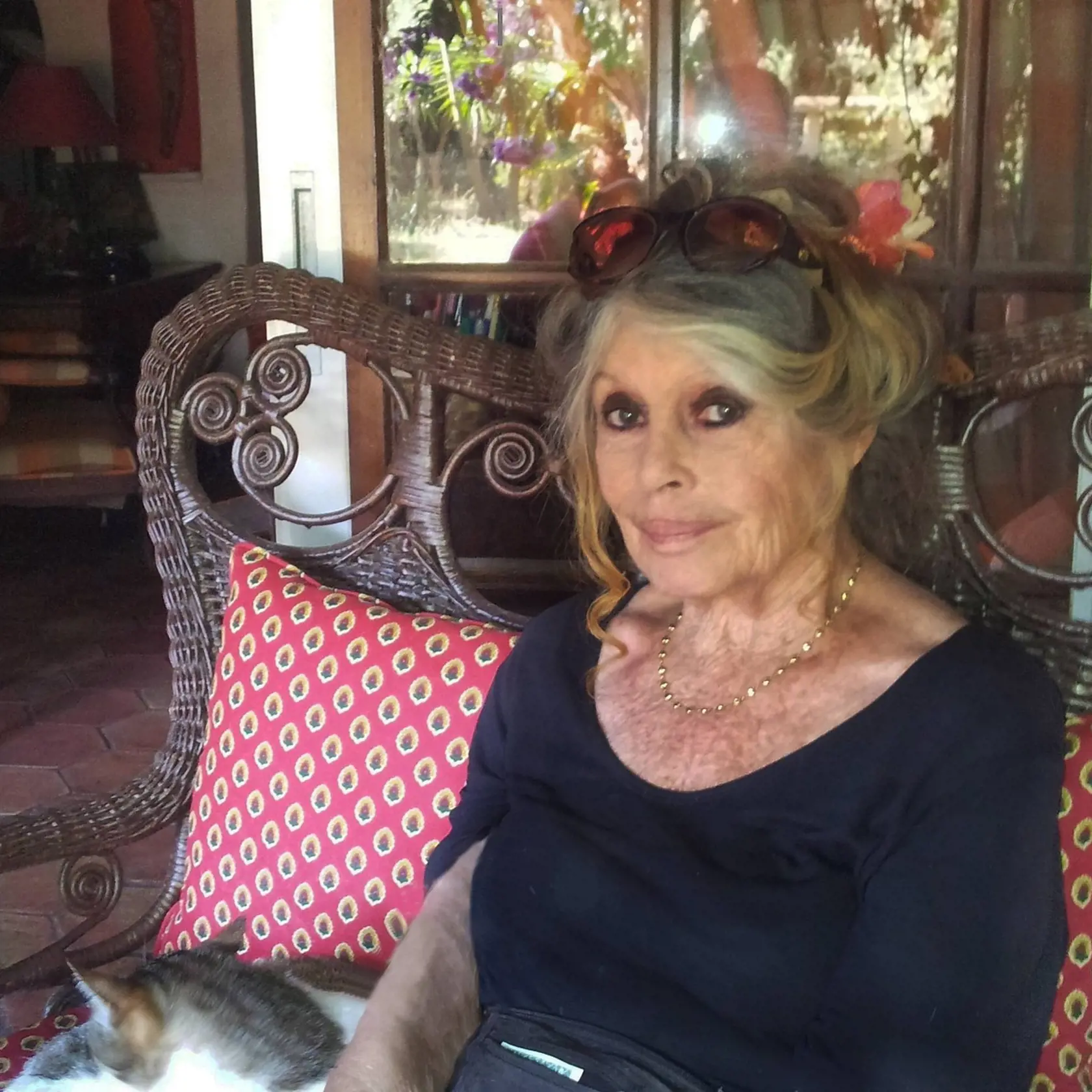 Brigitte Bardot (85) je štvrtýkrát vydatá. Prvý manžel bol Roger Vadim (1952-1957), druhý Jacques Charrier (1959-1962), s ktorým má syna Nicolasa-Jacqua, tretím Gunter Sachs (1966-1969), štvrtým je od roku 1992 Bernard d´Ormale. Jej partnermi boli Gibert Bécaud a Serge Gainsbourgh.