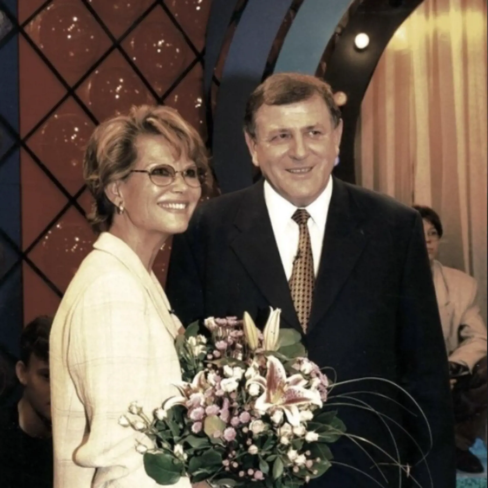 Vladimír Mečiar a Claudia Cardinale.
