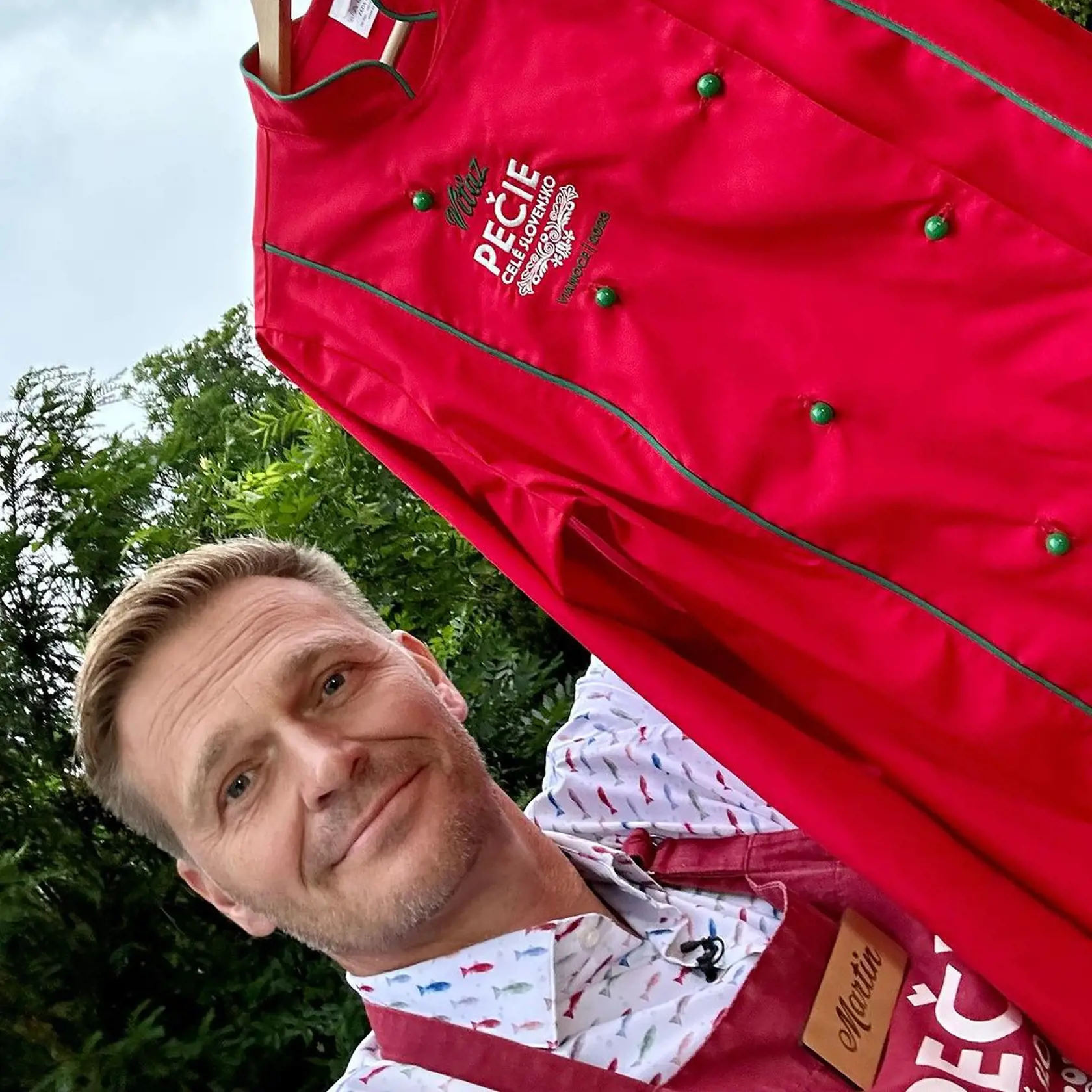Martin Nikodým ako majster pekár špeciálu Pečie celé Slovensko