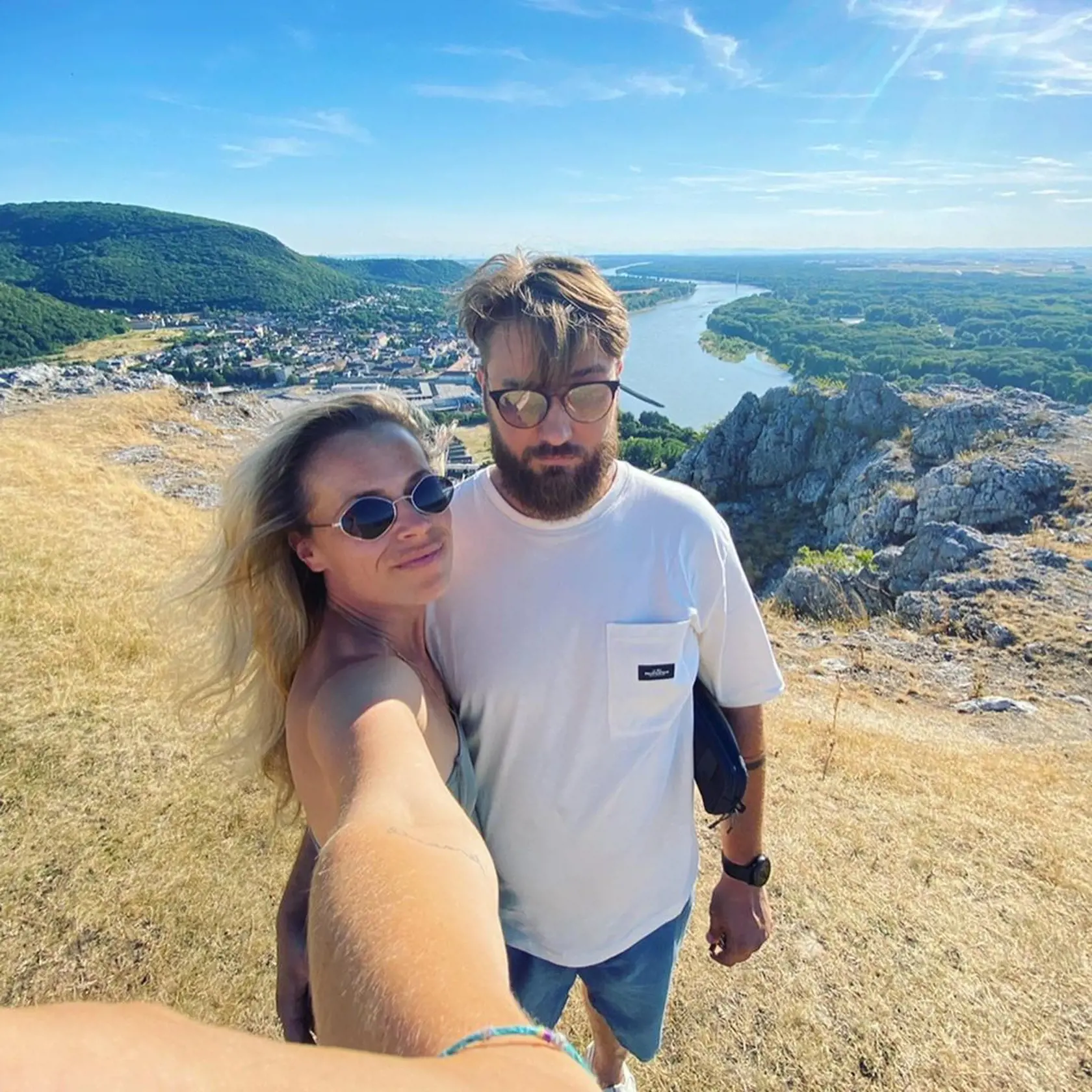 Mirka s manželom