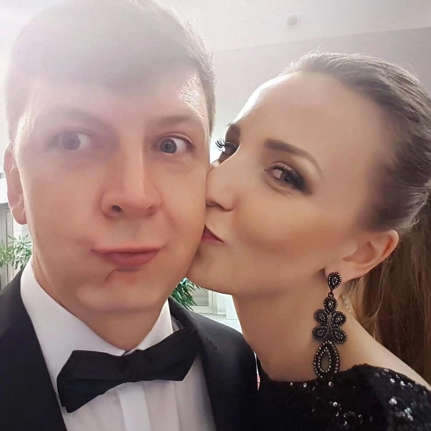 Andrej Bičan s partnerkou Miškou