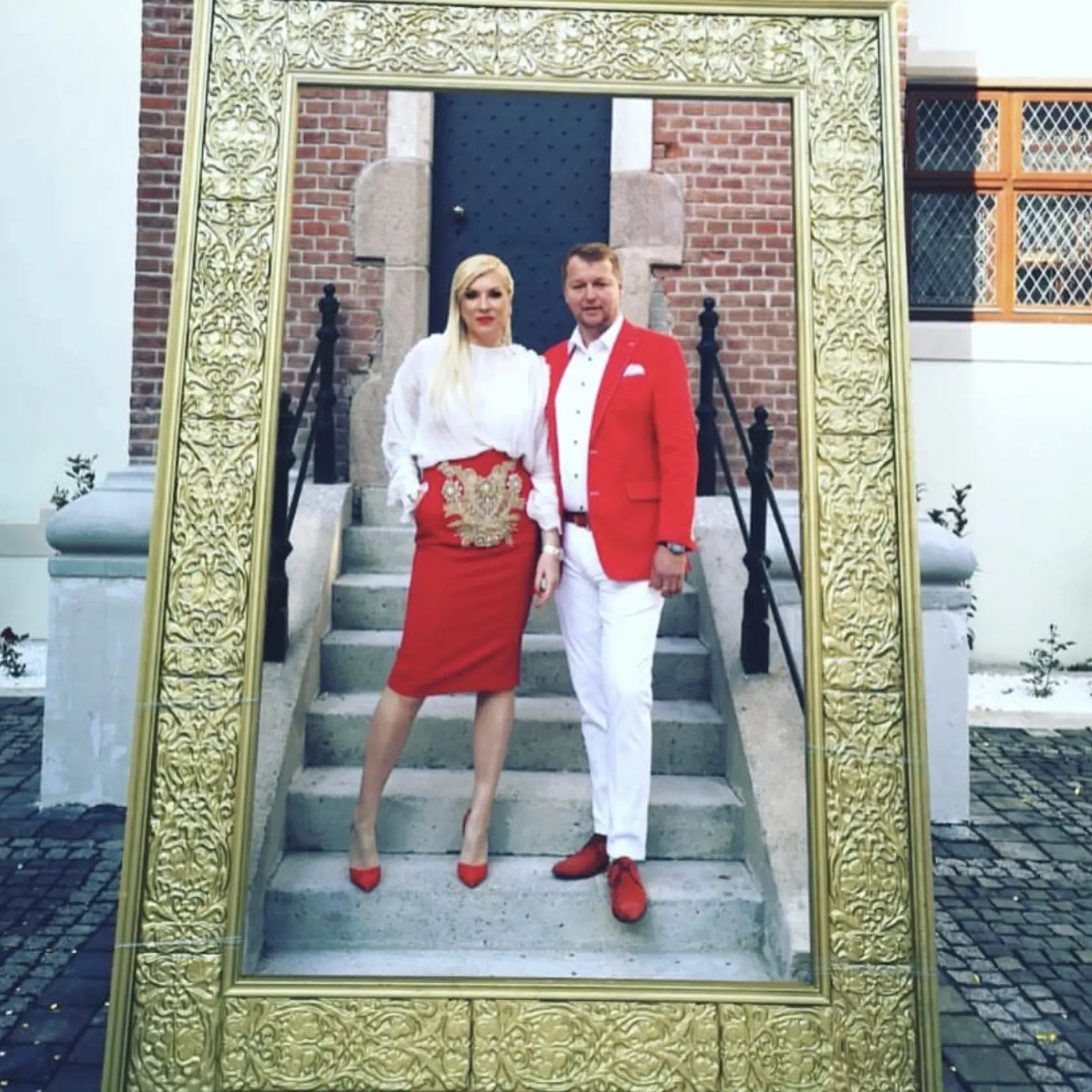 Svadbu mala pod palcom Gabika Drobová, na snímke s partnerom Karolom Rumanom.