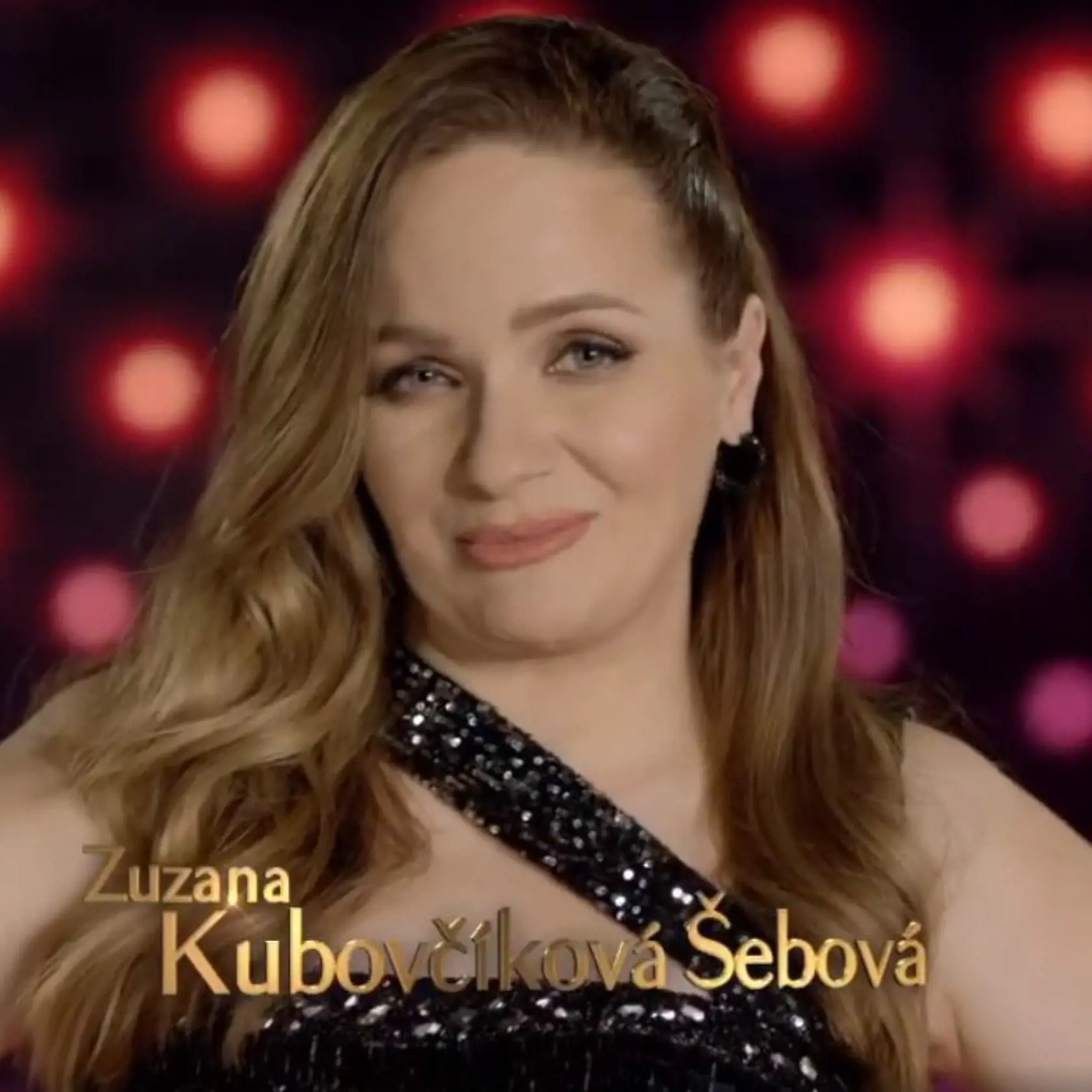 Zuzana Kubovčíková Šebová v upútavke k Let's Dance.